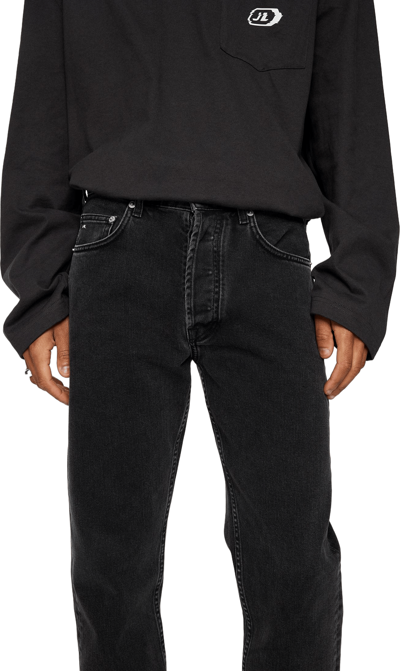 Cody Washed Regular Jeans Black - Bild 2