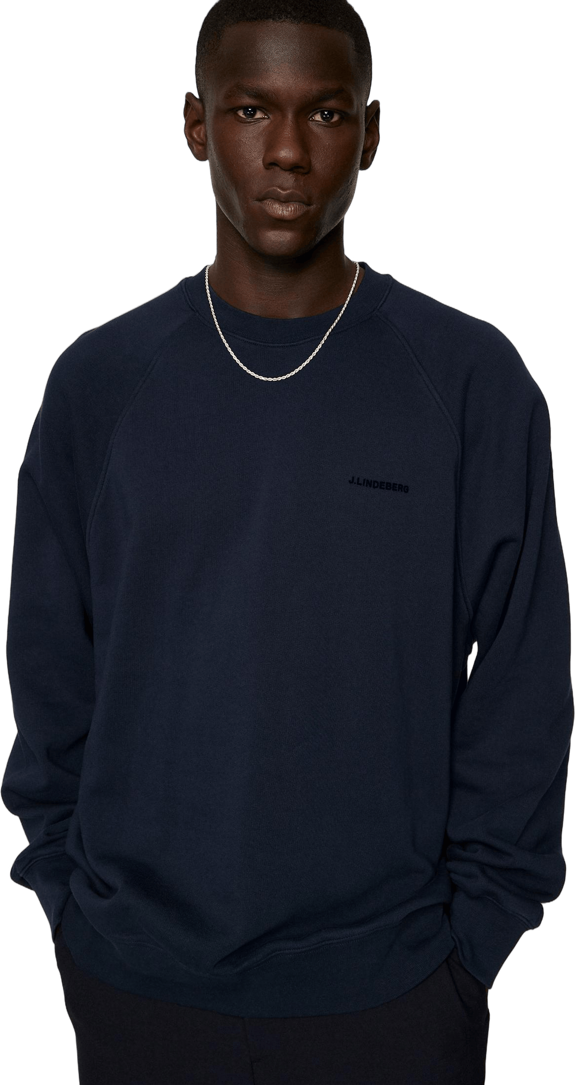 Callan Crew Neck Jl Navy, Male, Ropa, sudaderas con capucha y sudaderas, Azul, M