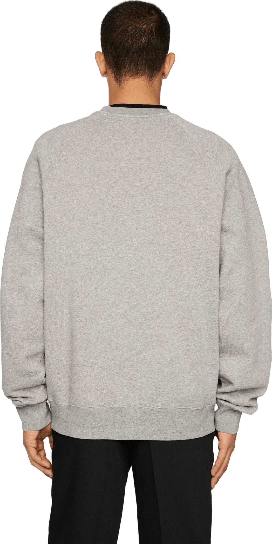 Callan Crew Neck Light Grey Melange - Bild 3