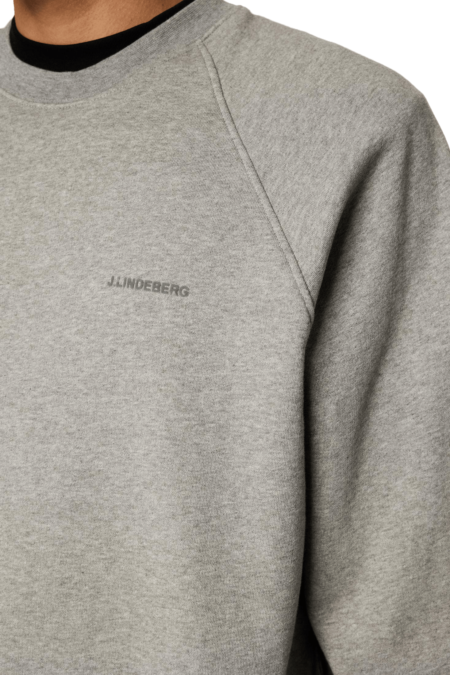 Callan Crew Neck Light Grey Melange - Bild 4