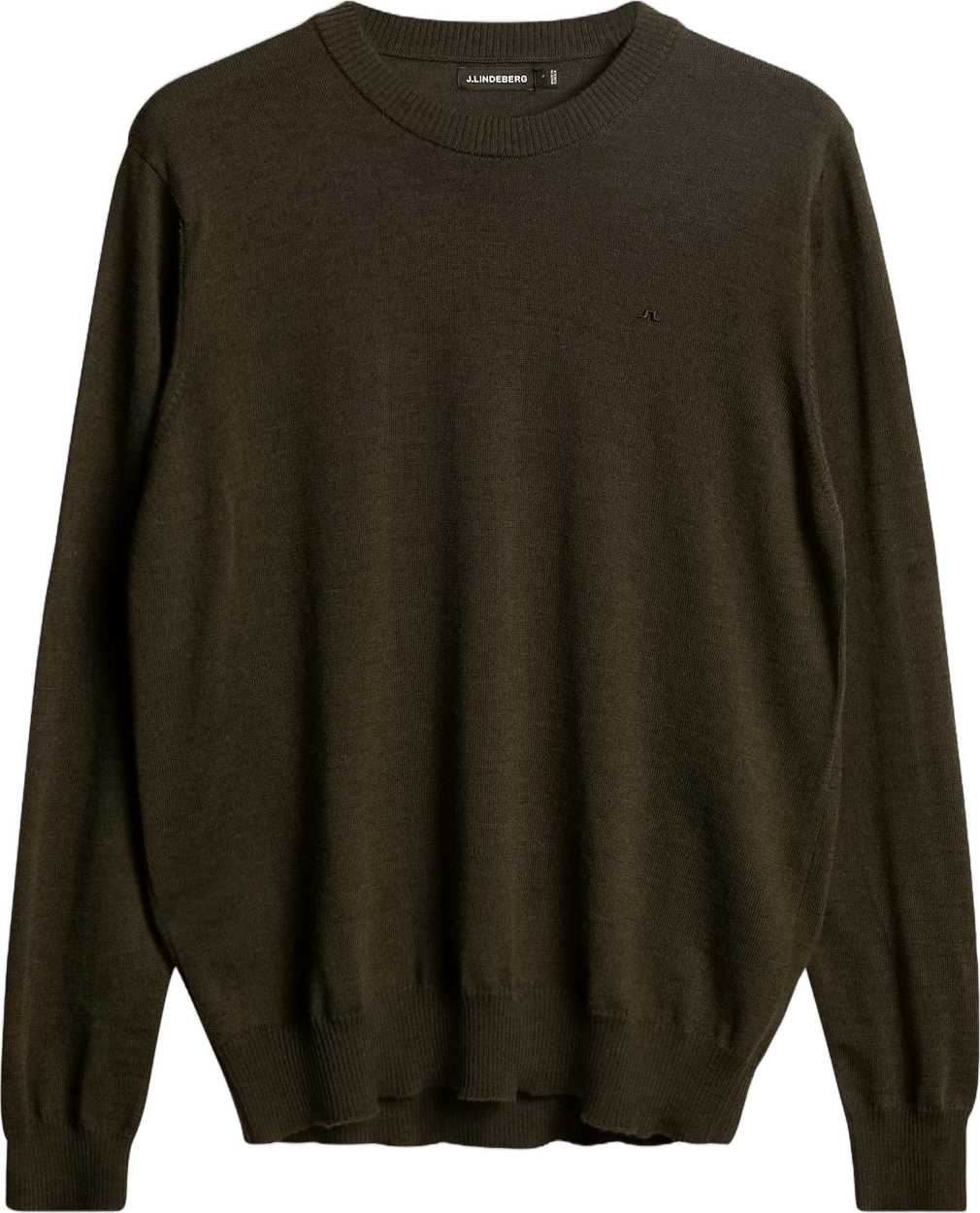 Keane Merino Crew Neck Sweater Forest Green - Bild 5