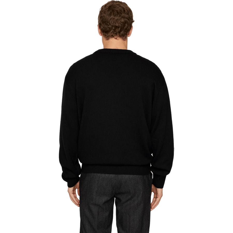 Kino Merino Crew Black - Bild 3