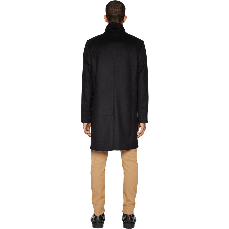 Jesse Melton Cashmere Coat Black - Bild 3