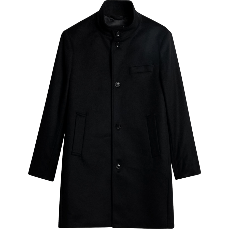 Jesse Melton Cashmere Coat Black - Bild 6