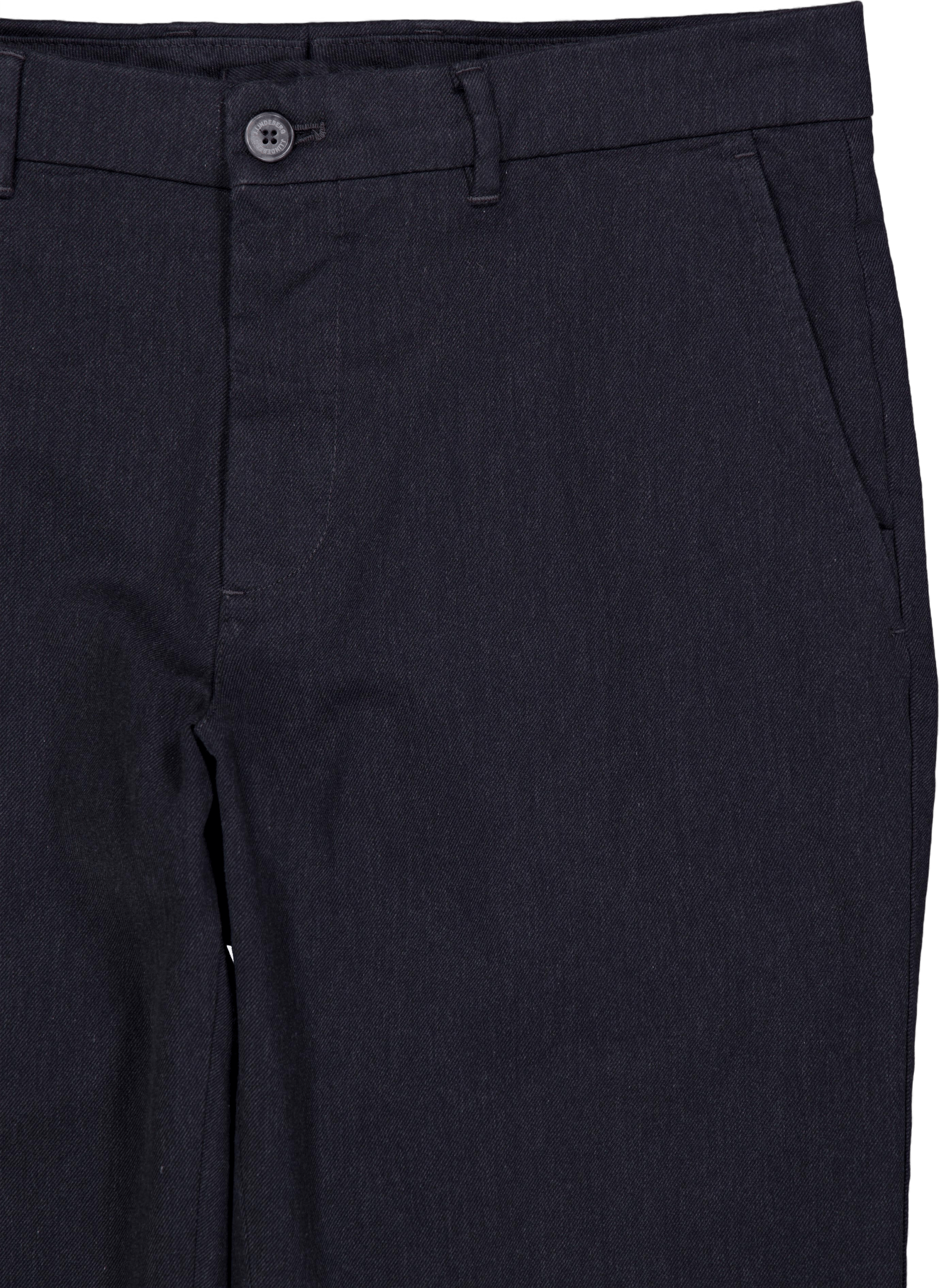 Lois C Flannel Twill Pants Dark Grey - Bild 3