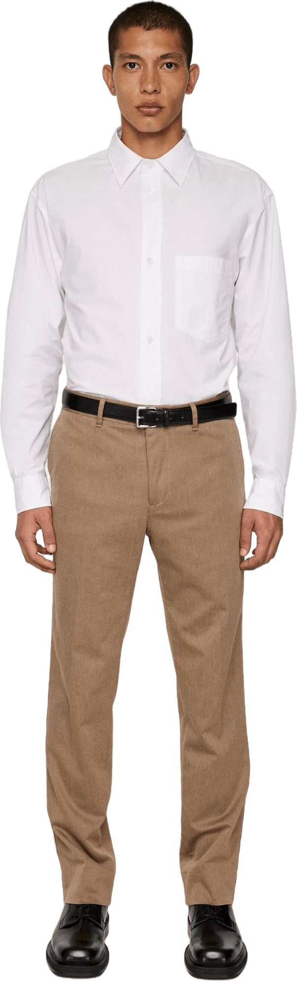 Lois C Flannel Twill Pants Tiger Brown - Bild 2