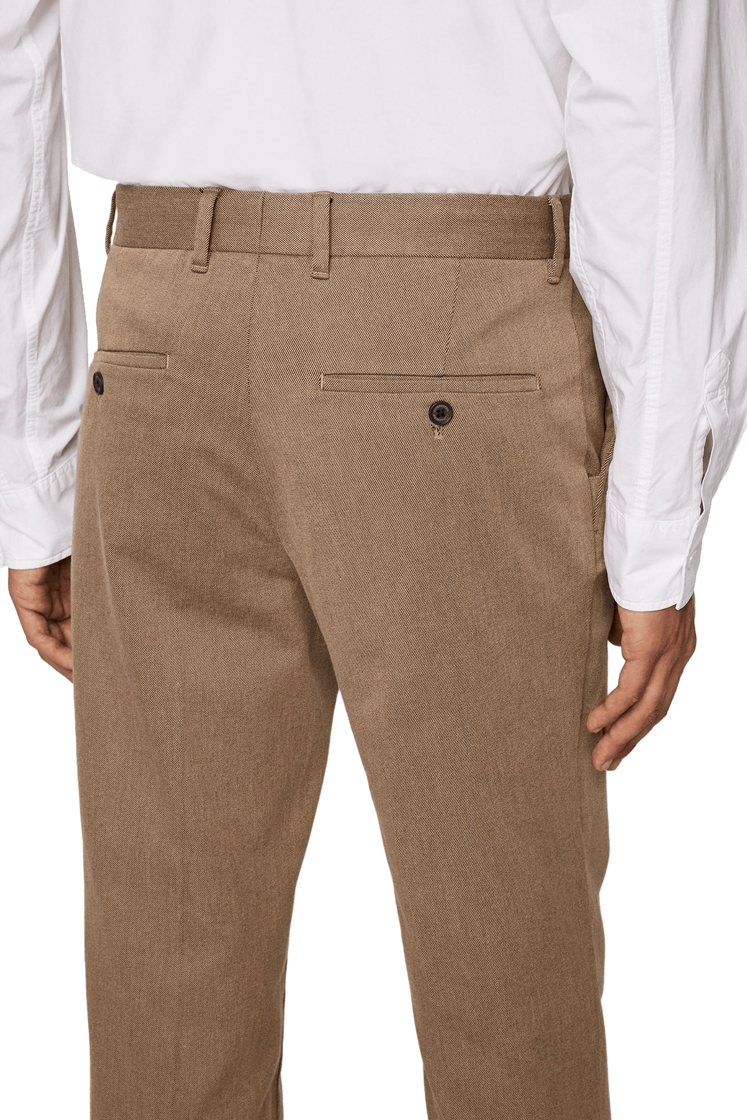 Lois C Flannel Twill Pants Tiger Brown - Bild 5