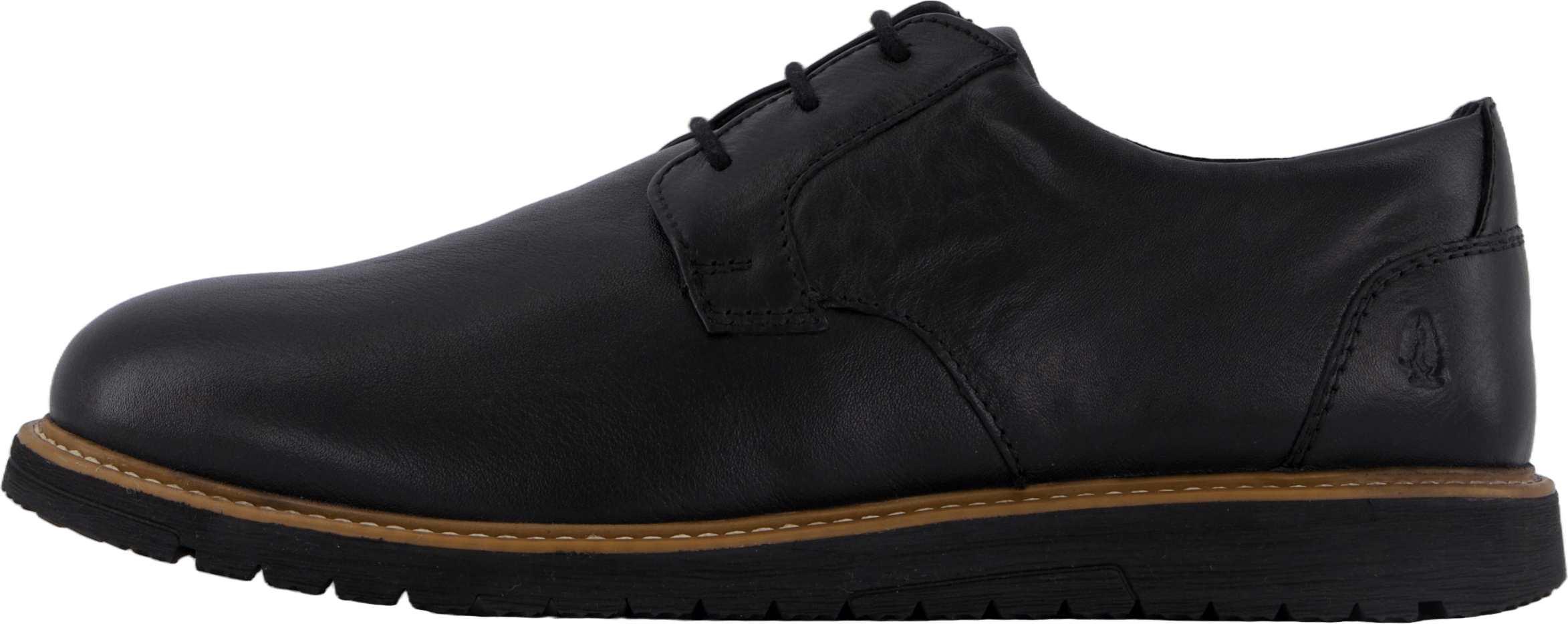 Jenson Oxford Bold Black Leather