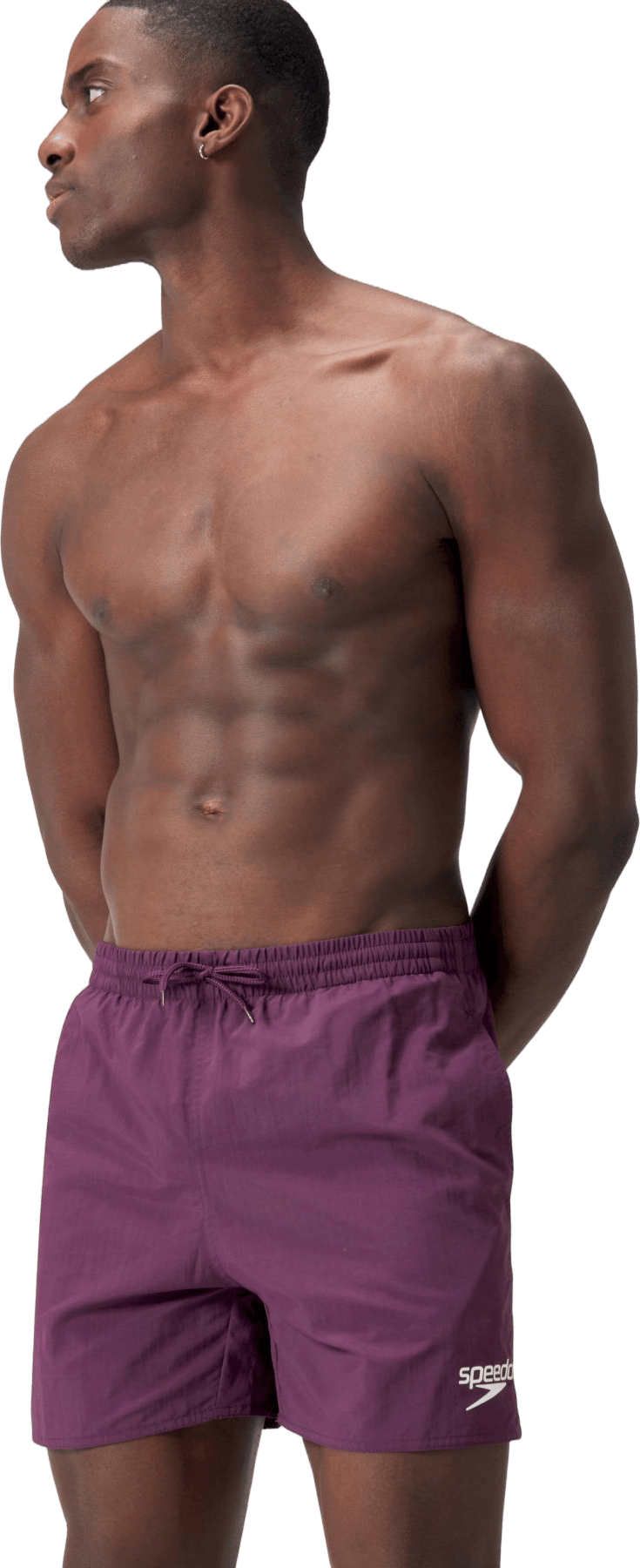 Mens Essential 16″ Watershort purple