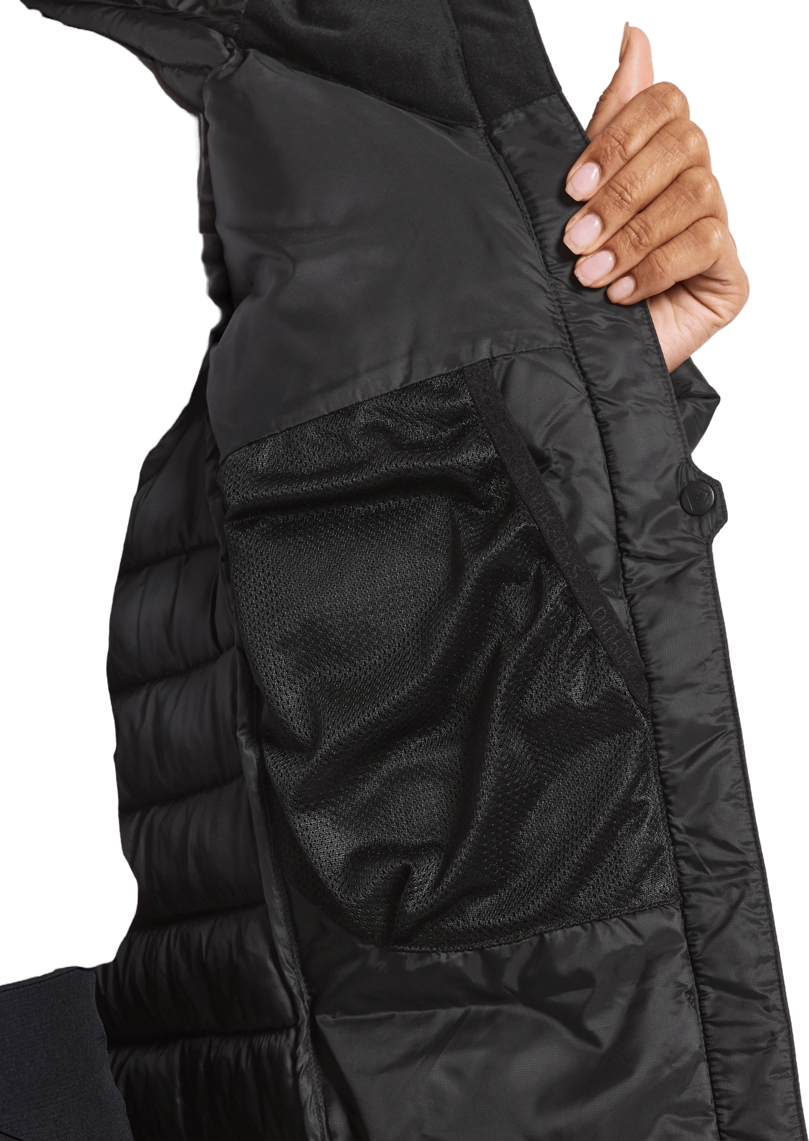 June Wns Jkt Black - Bild 6