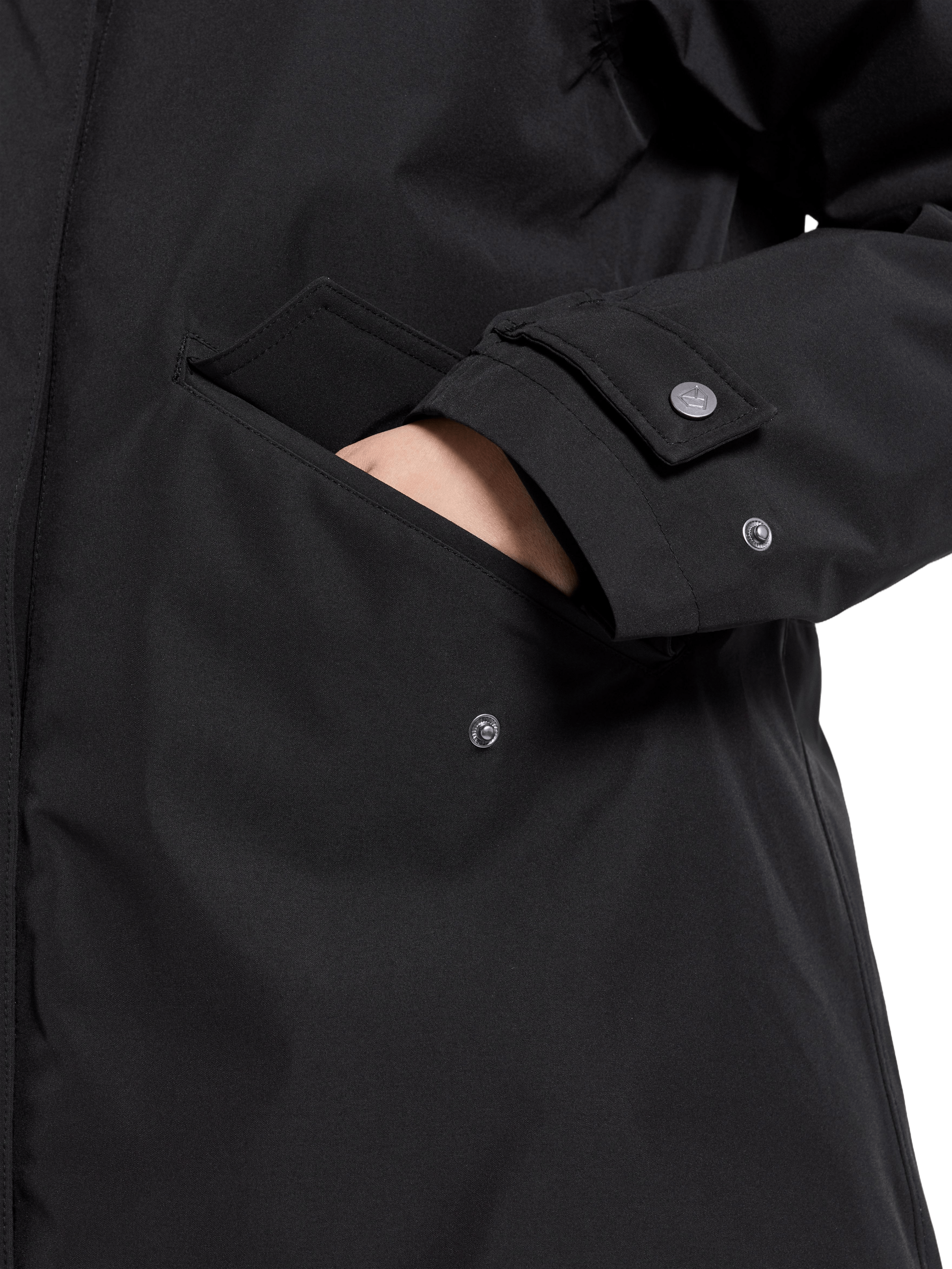 Mia Wns Parka L Black - Bild 4