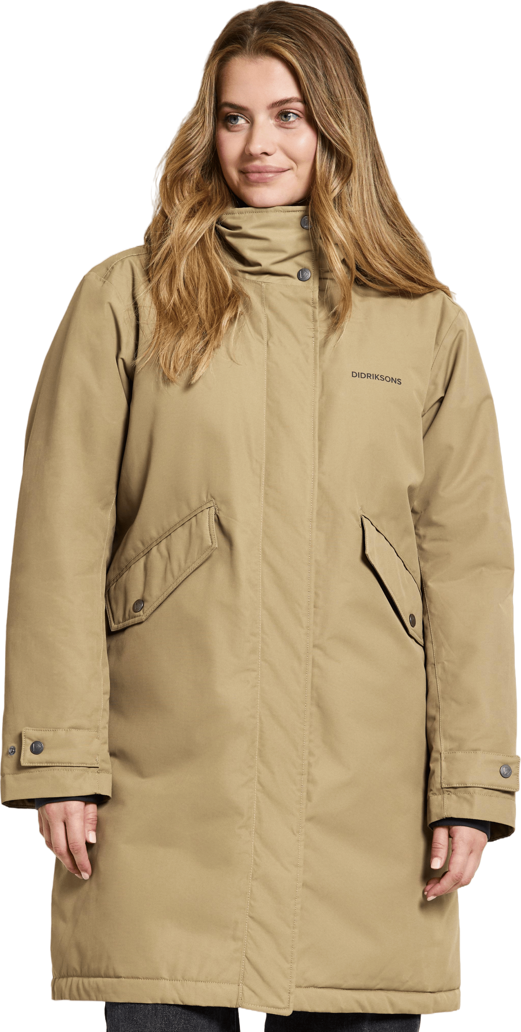 Josefine Wns Parka 2 Wood, Female, Apparels, jackets, Beige, 38