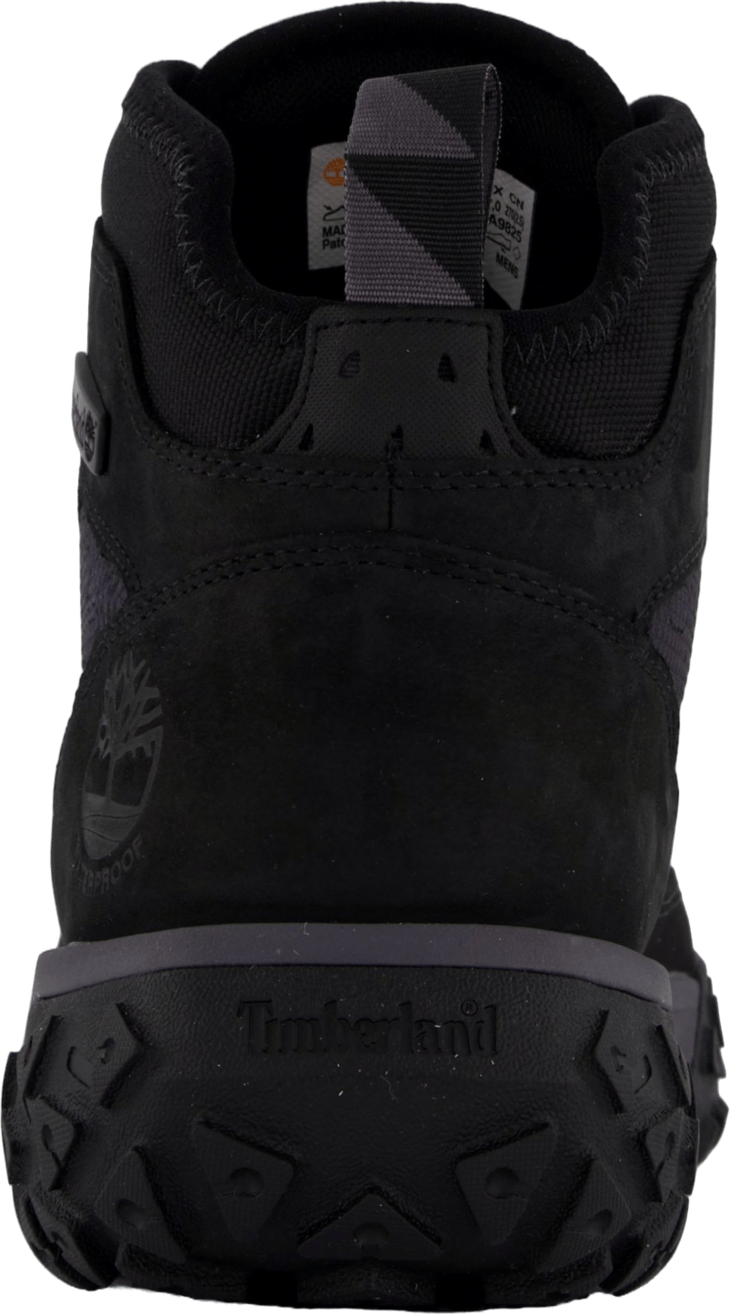 Mid Lace Up Waterproof Hiking  Jet Black - Bild 5