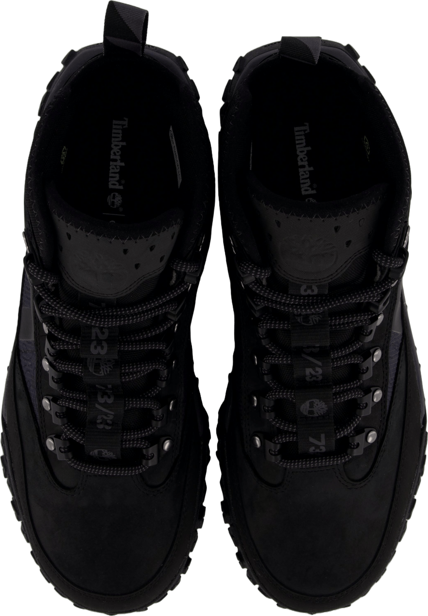 Mid Lace Up Waterproof Hiking  Jet Black - Bild 6
