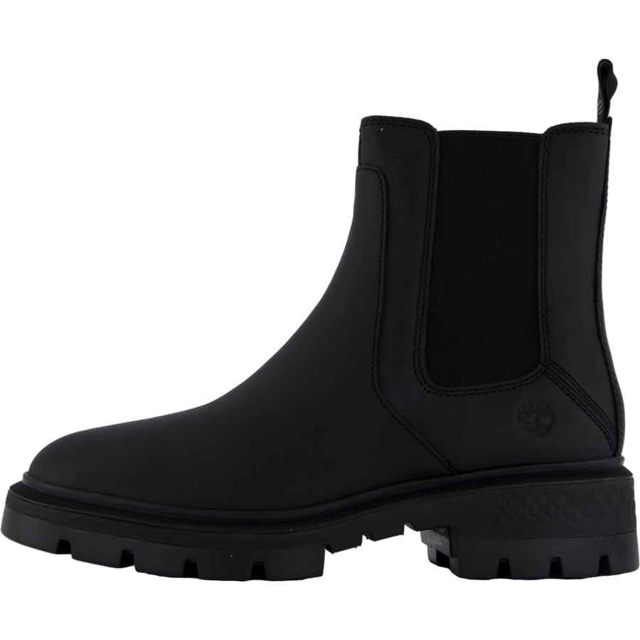 Mid Chelsea Boot Jet Black