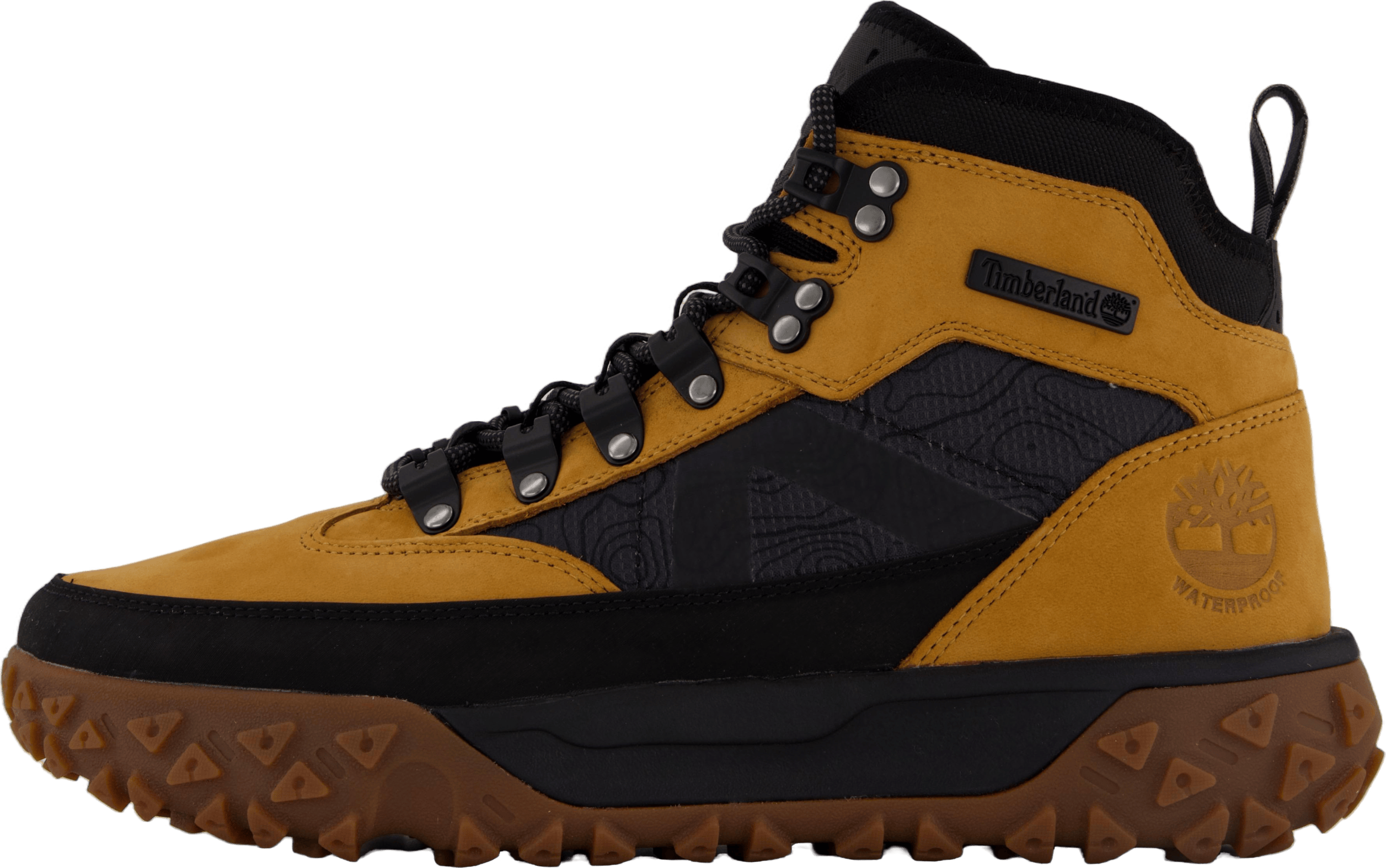 Mid Lace Up Waterproof Hiking  Wheat, Male, Topánky, Členkové topánky, Viacfarebná, EU 44