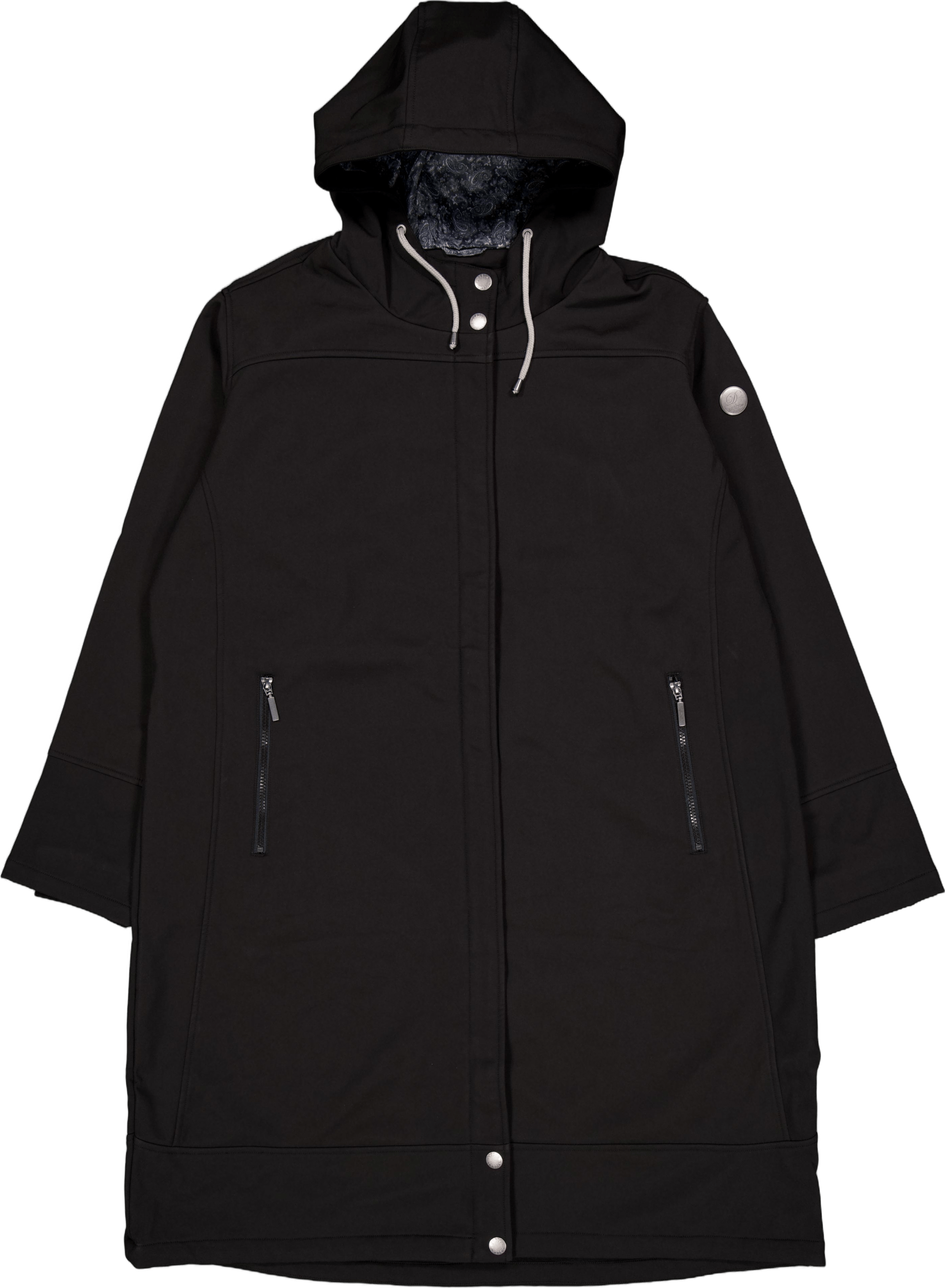 Monaco Coat Wmn Black, Female, Apparels, jackets, Black, 46