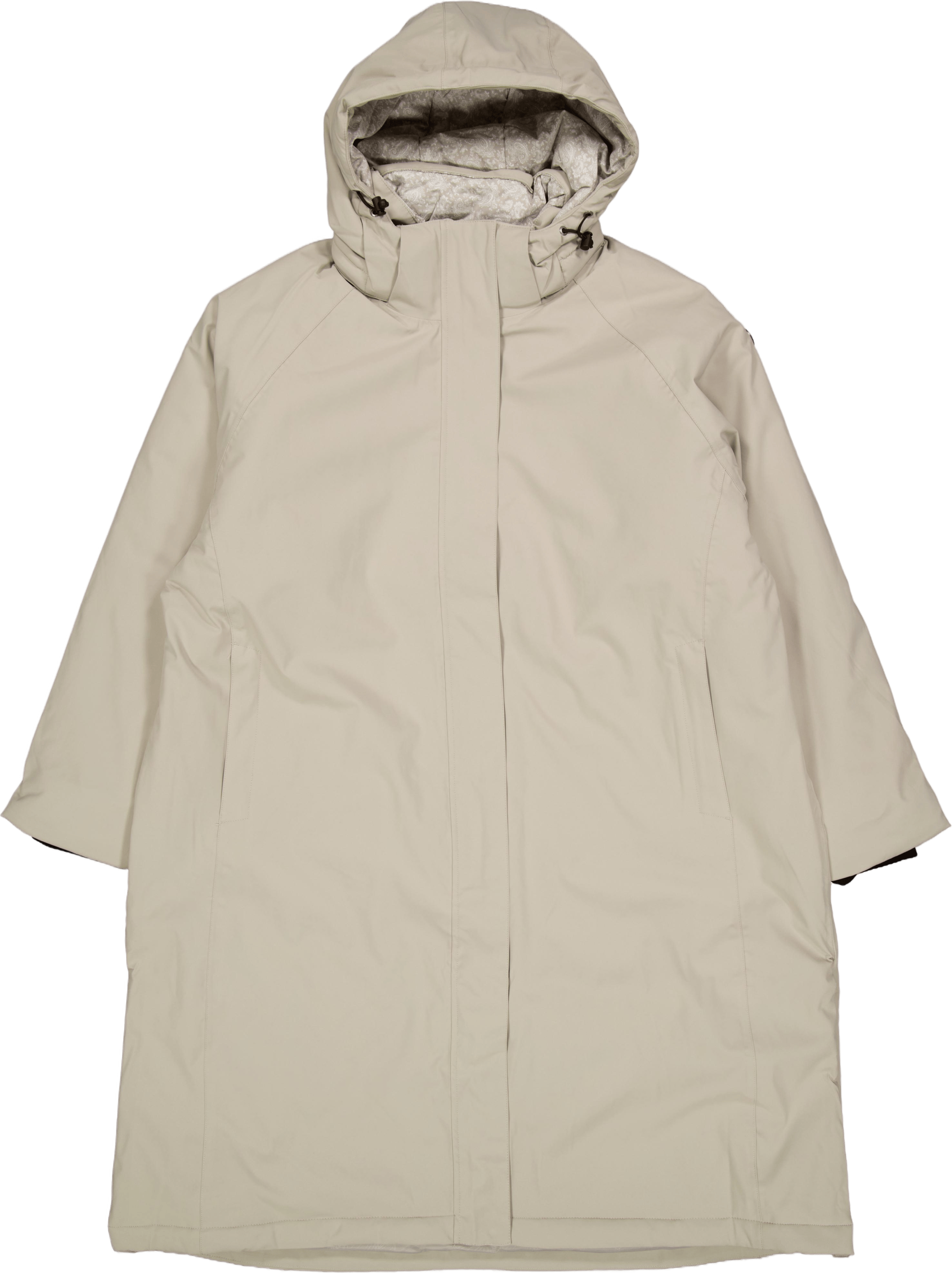 Modena Coat Wmn Offwhite, Female, Apparels, jackets, Beige, 42