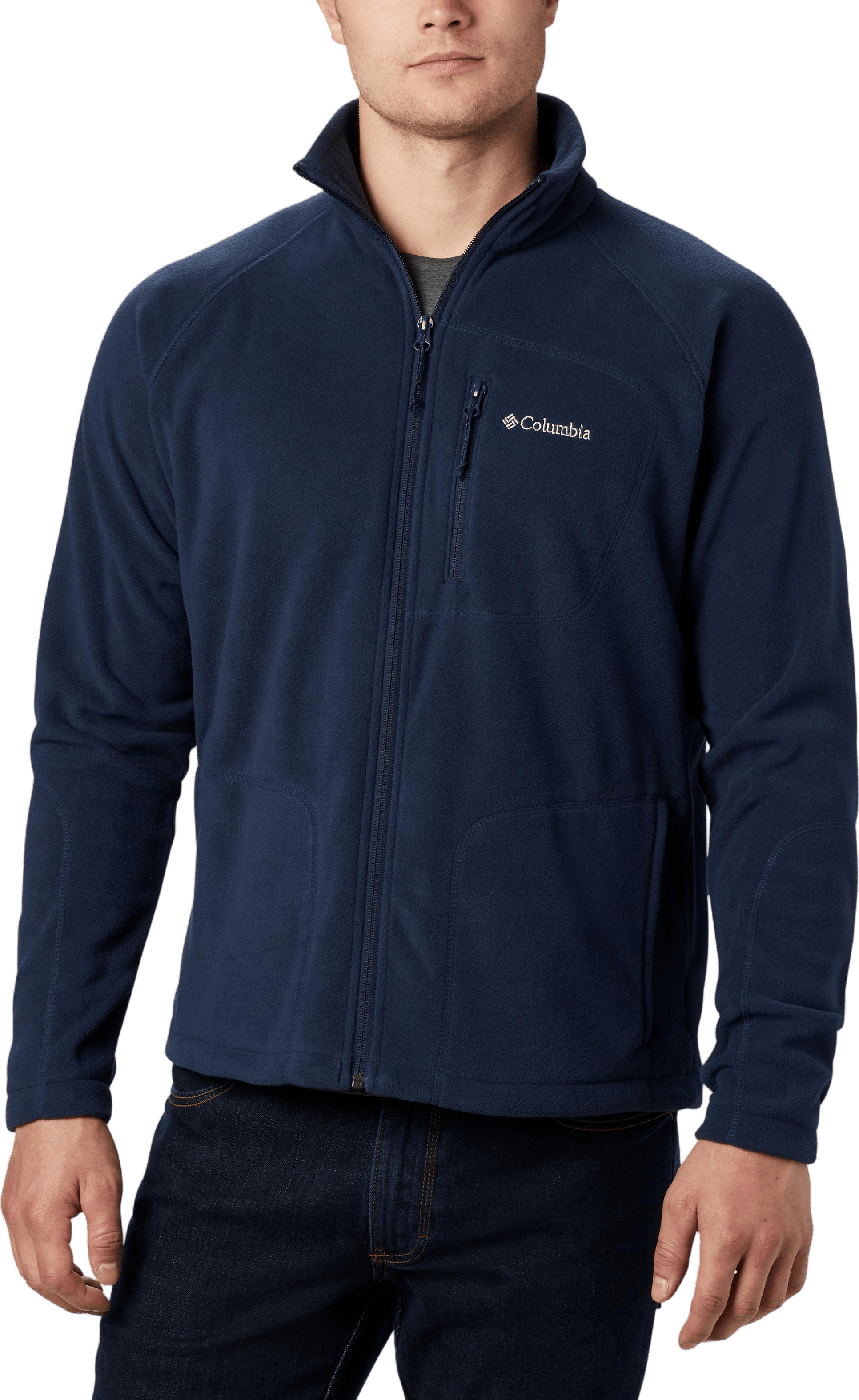Fast Trek™ Ii Full Zip Fleece Collegiate Navy, Male, Apparels, jackets, Blue, M