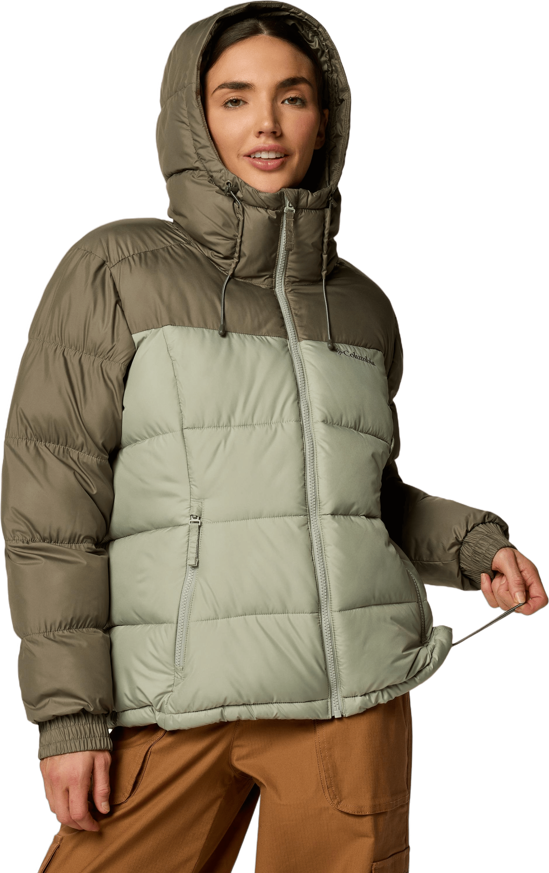 Pike Lake™ Ii Insulated Jacket Stone Green, Safari - Bild 3