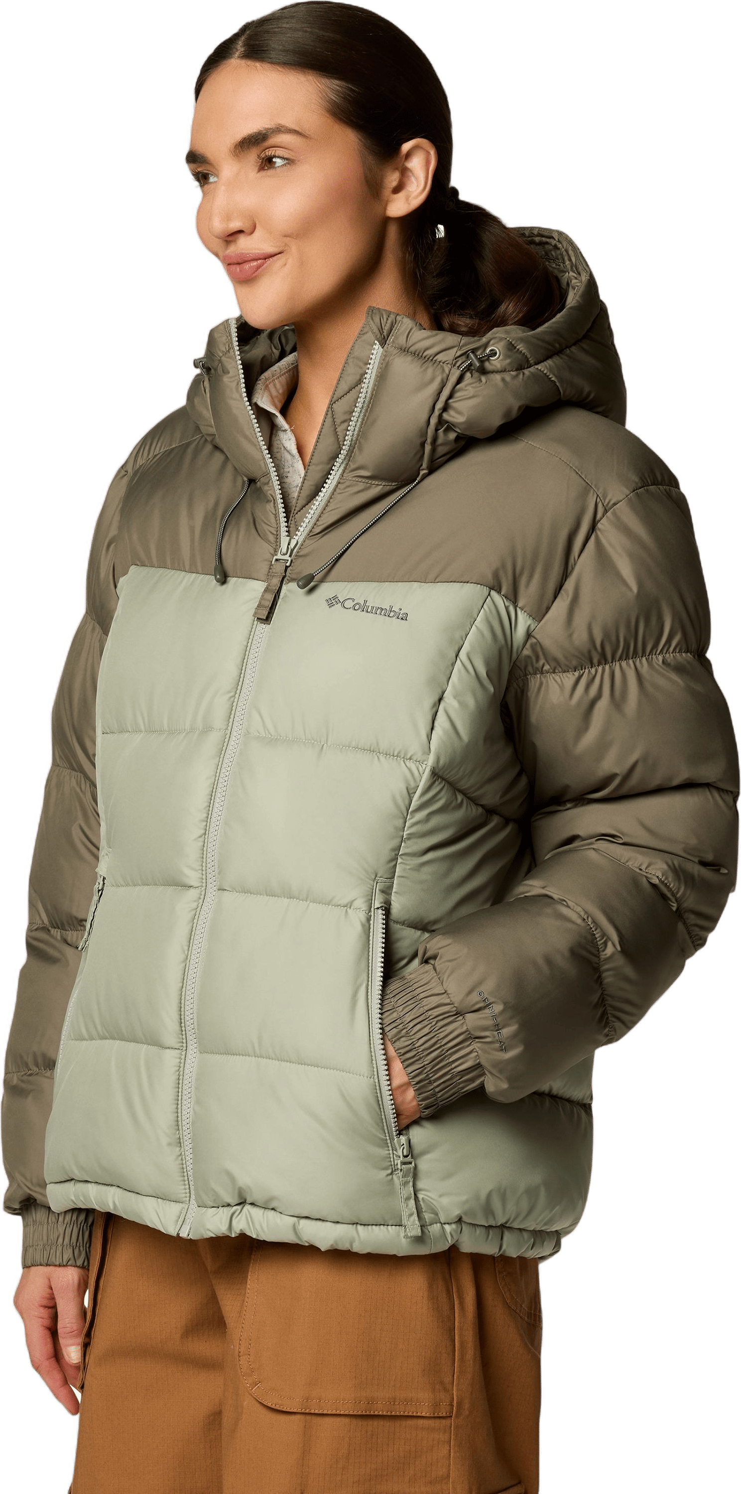 Pike Lake™ Ii Insulated Jacket Stone Green, Safari - Bild 4