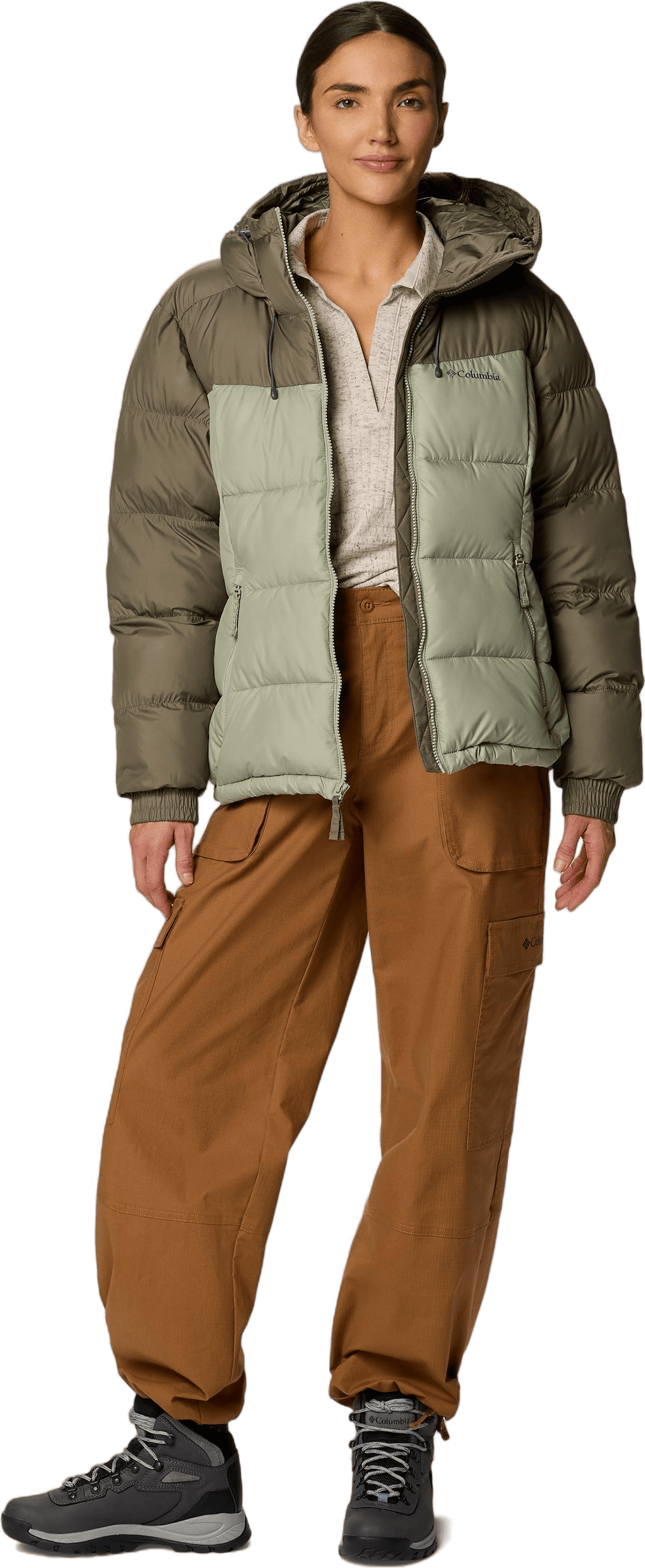 Pike Lake™ Ii Insulated Jacket Stone Green, Safari - Bild 7