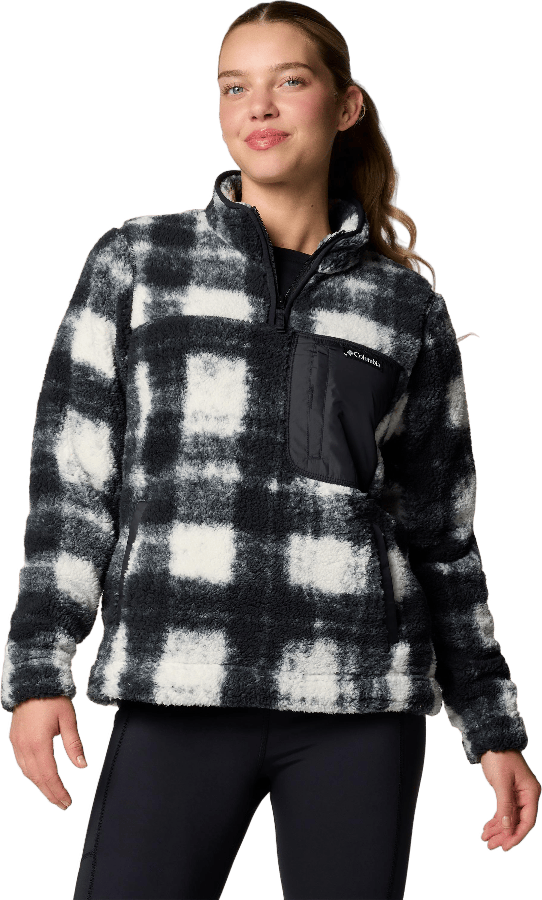 West Bend™ 1/4 Zip Ii Chalk Omblur Tonal