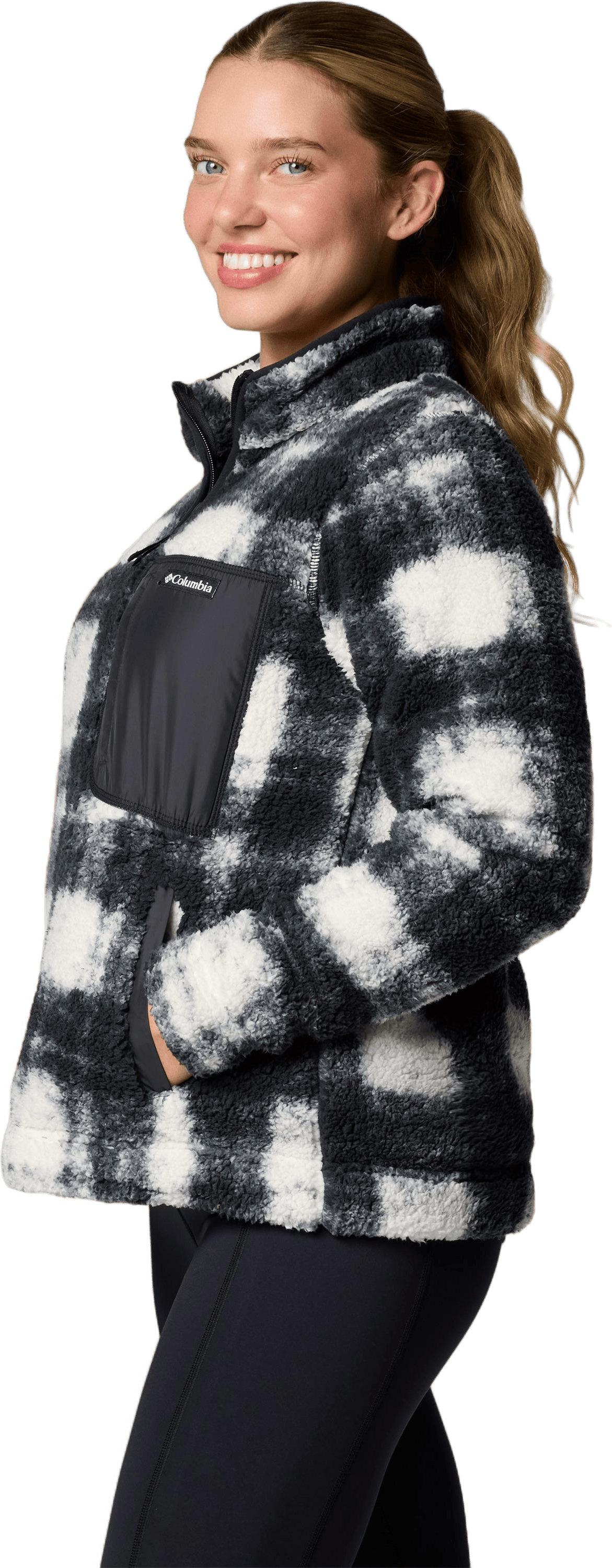 West Bend™ 1/4 Zip Ii Chalk Omblur Tonal - Bild 3