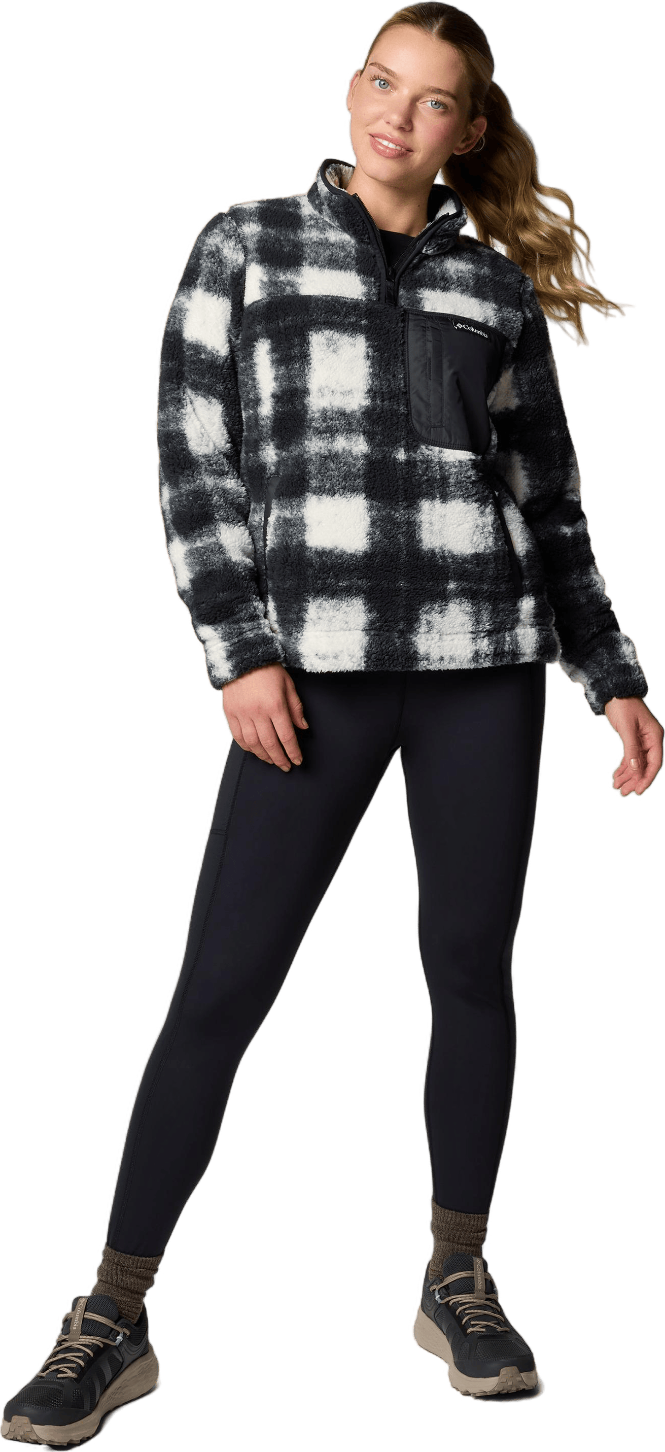 West Bend™ 1/4 Zip Ii Chalk Omblur Tonal - Bild 5