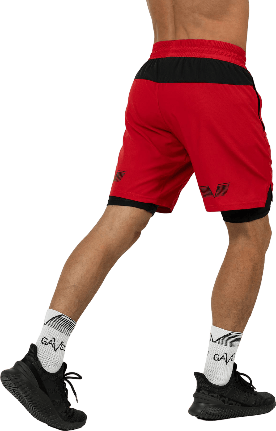 Performance Shorts Basic Red - Bild 2