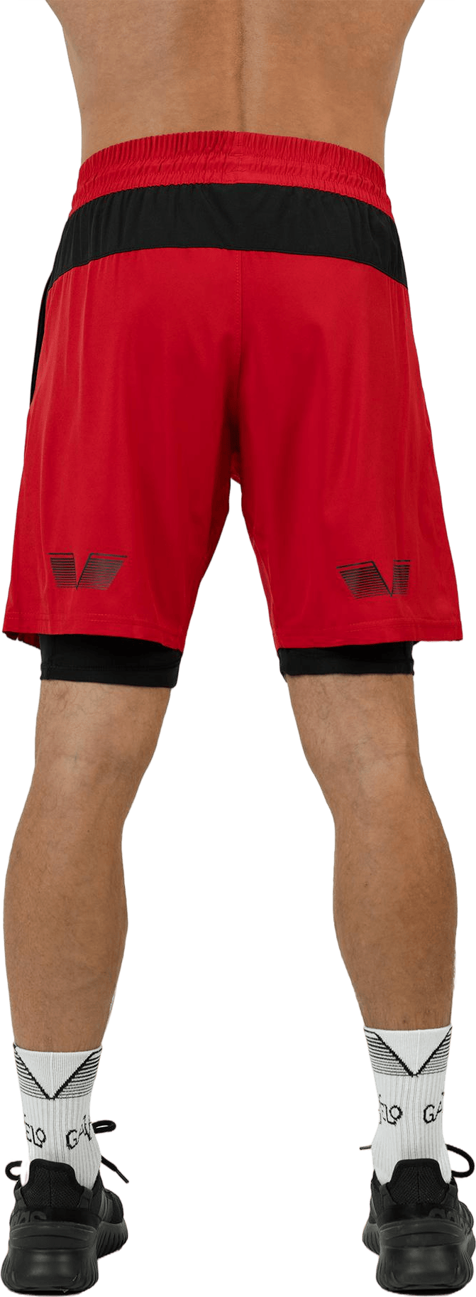 Performance Shorts Basic Red - Bild 3