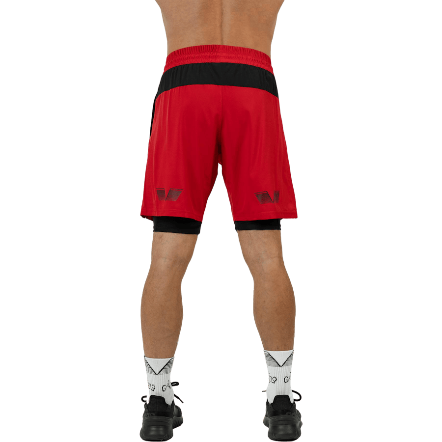 Performance Shorts Basic Red - Bild 3