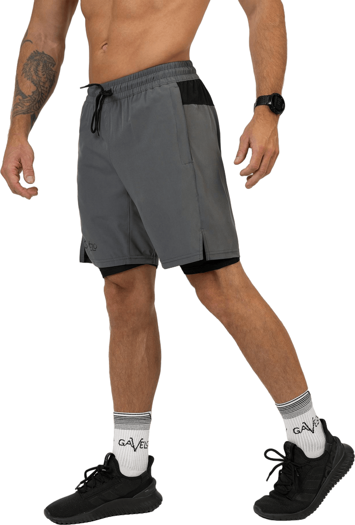 Performance Shorts Basic Grey - Bild 2
