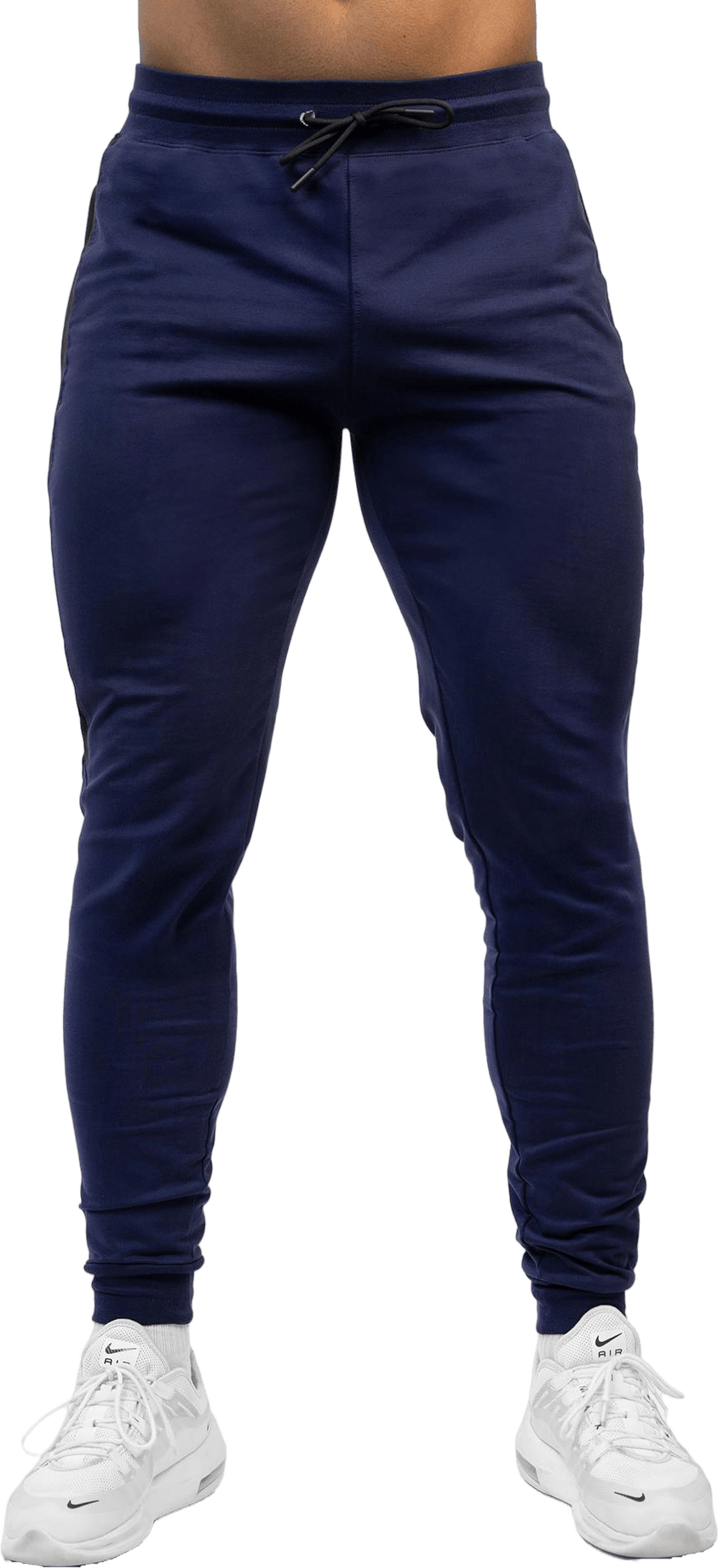 Athleisure Joggers Blue, Male, Kleding, Broek, Training, Blauw, M
