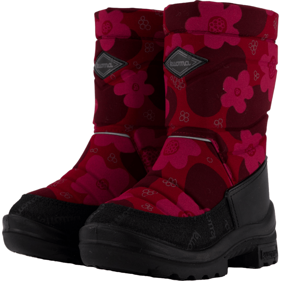 Putkivarsi Wool Bordeaux Flower Reflective - Bild 2
