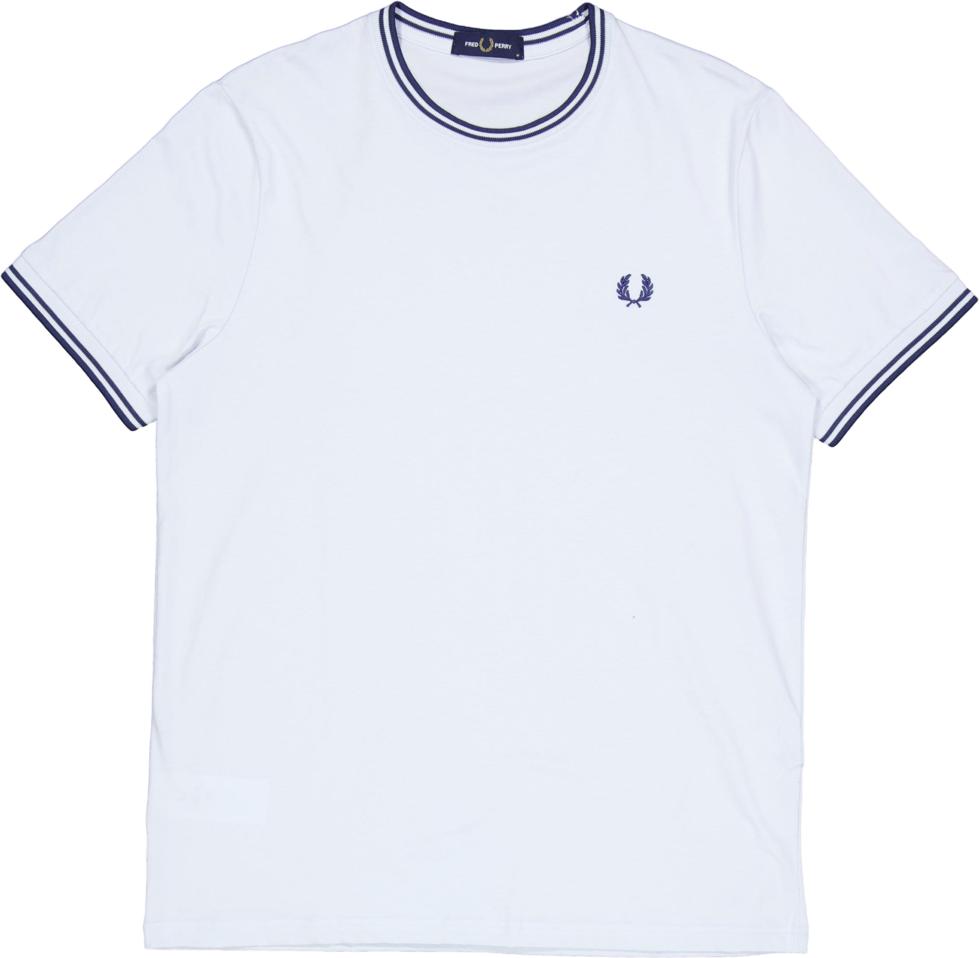 Twin Tipped T-shirt Lgice/mdnghblue, Male, Odzież, Tops, Biały, L