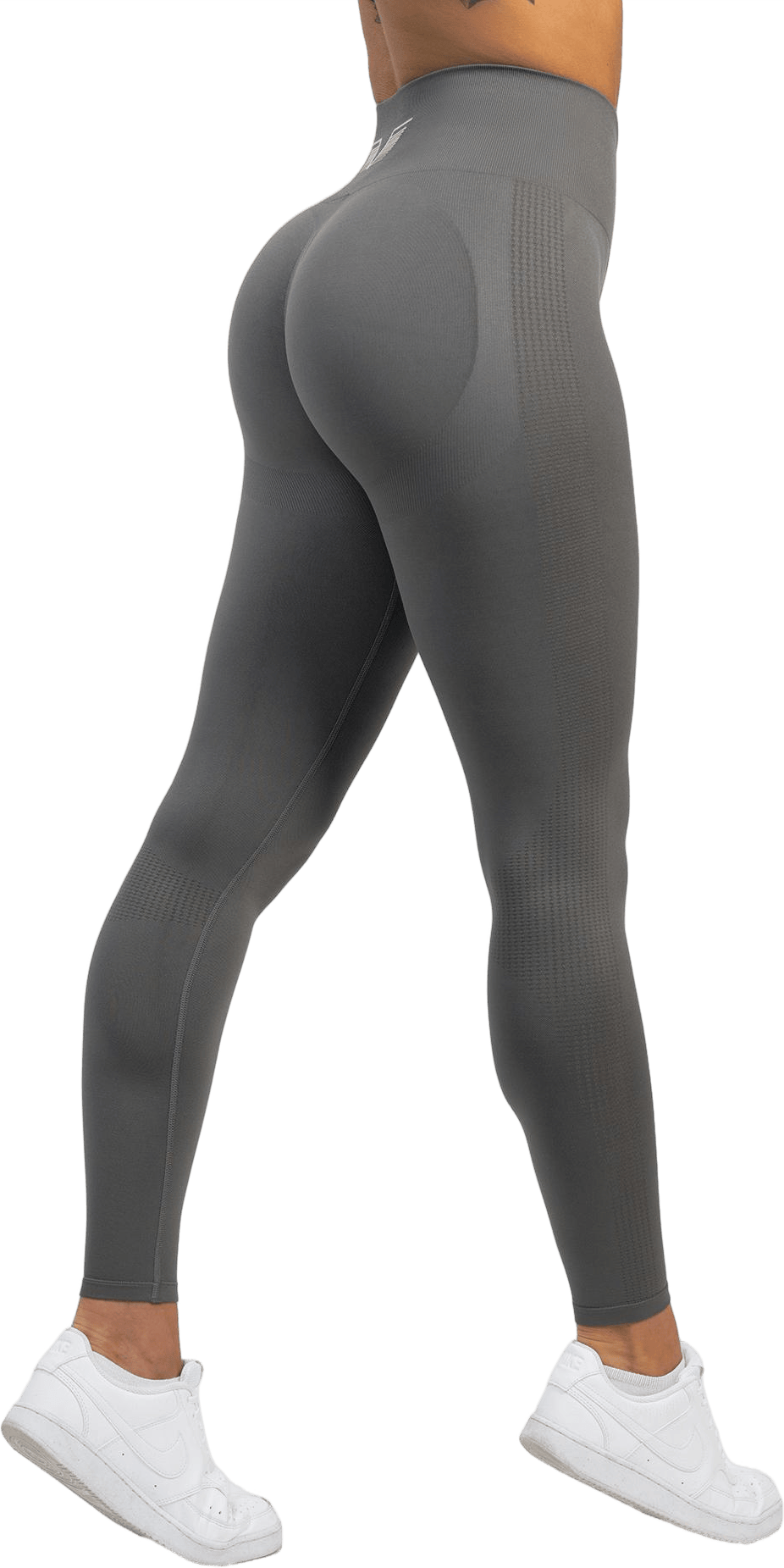Seamless Booster Tights Light Grey