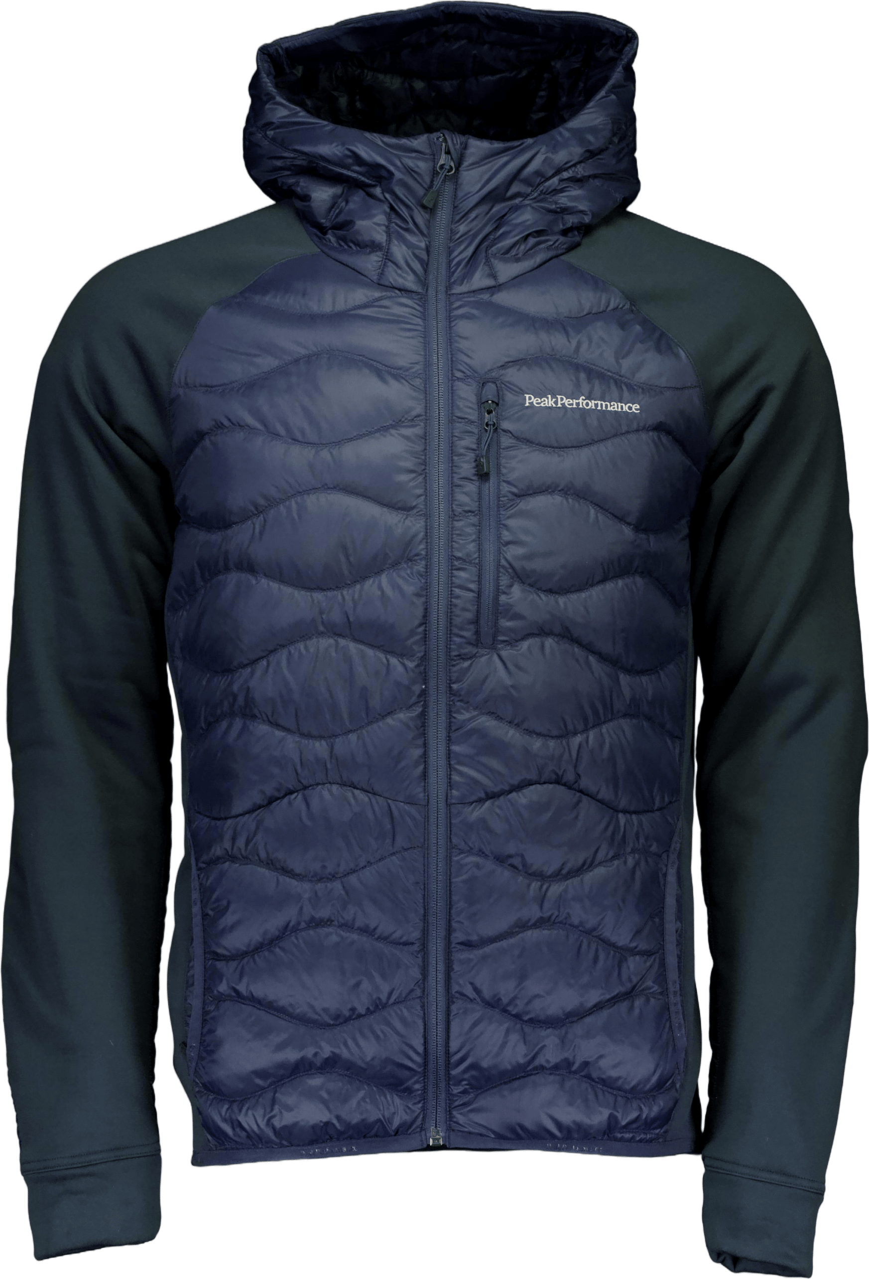 M Helium Down Hybrid Hood Blue Shadow - Bild 4