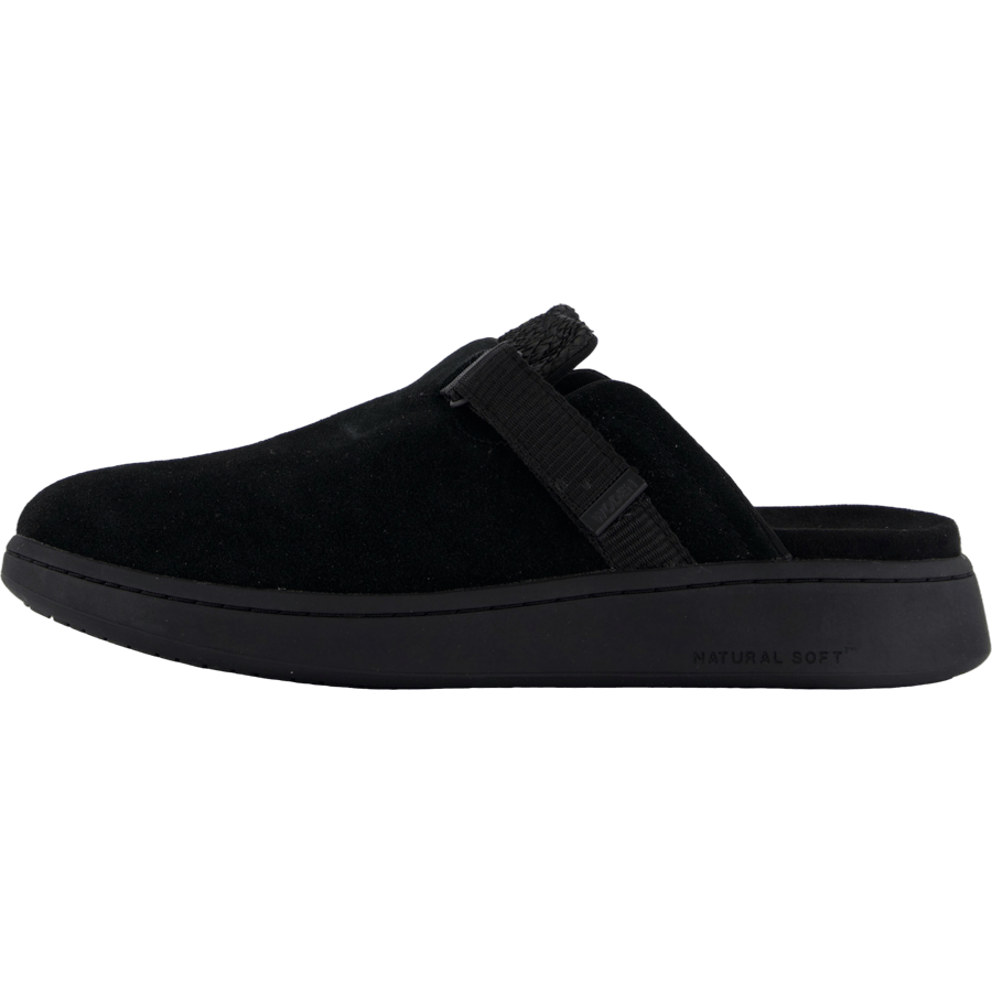 Vega Clog Suede Black