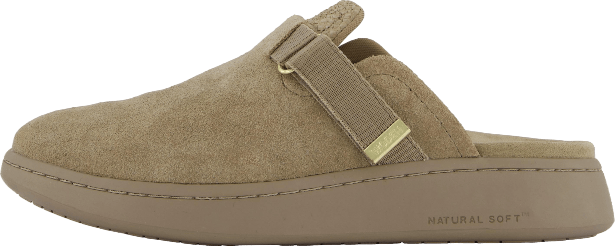 Vega Clog Suede Silver Mink