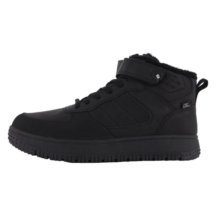 Lomma Black, Unisex, Shoes, Boots, high-top sneakers, Black, EU 37