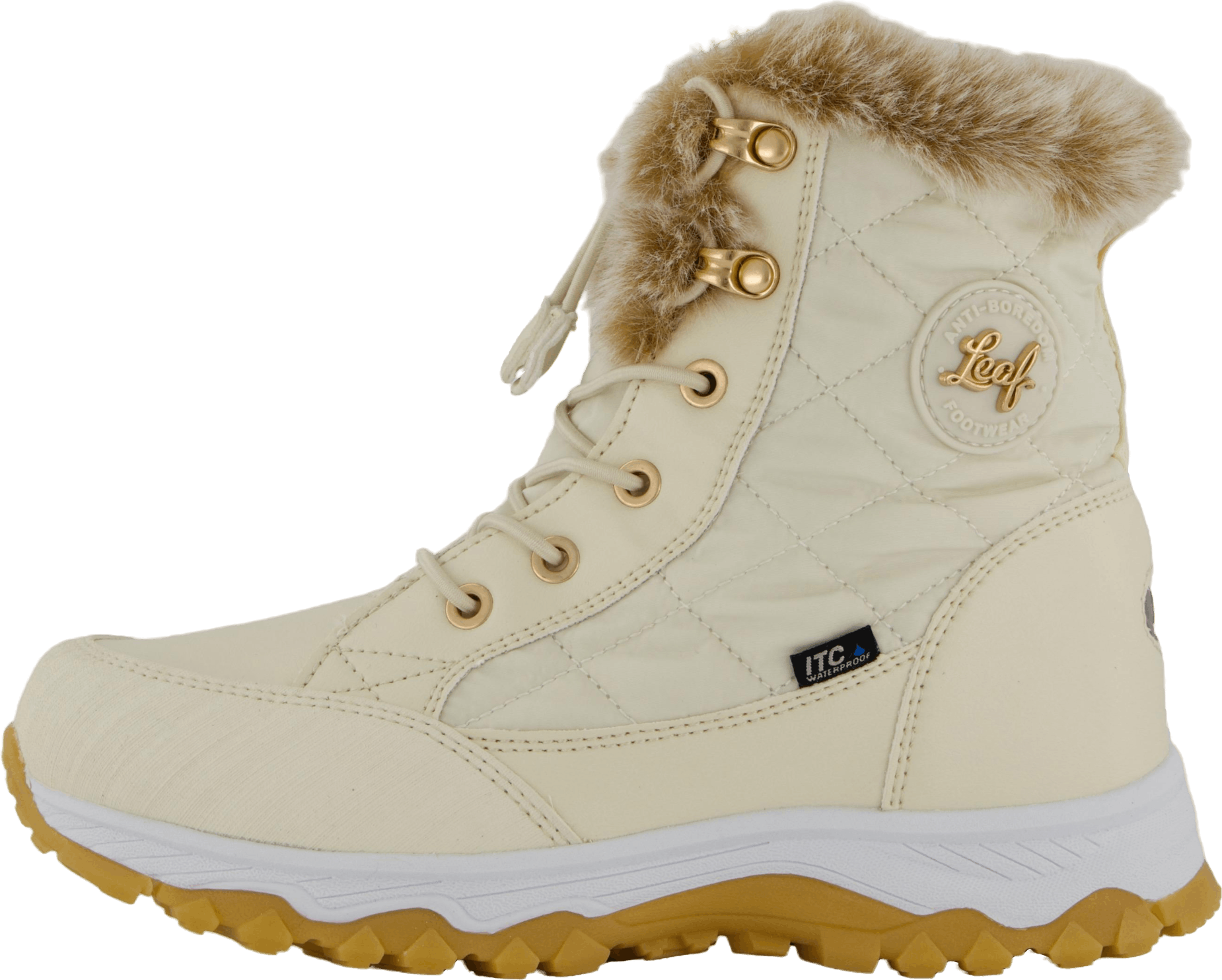 Visby Beige, Unisex, Shoes, Boots, winter boots, Beige, EU 32