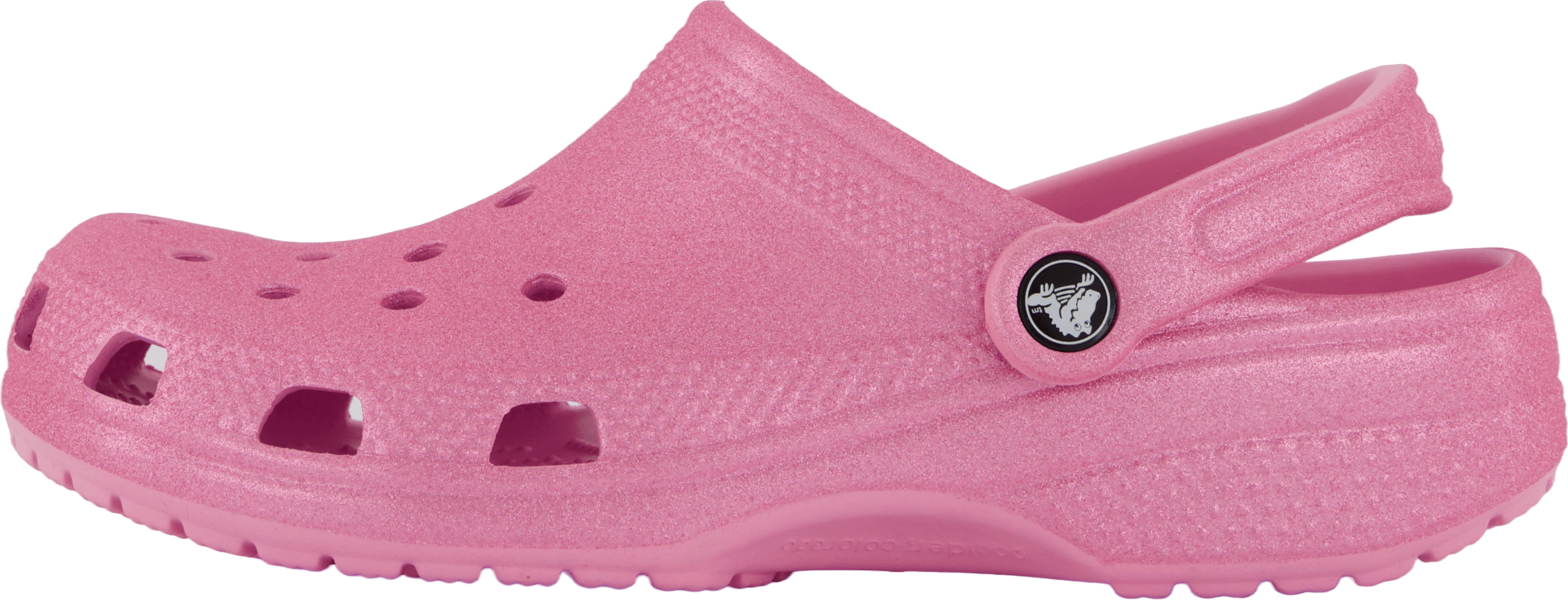 Classic Glitter Clog K Pink Tweed Glitter