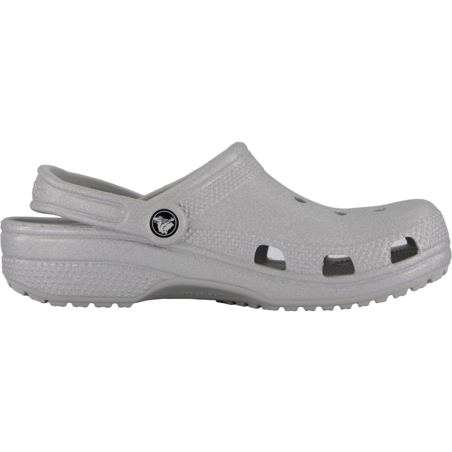 Classic Glitter Clog K Silver Glitter - Bild 3