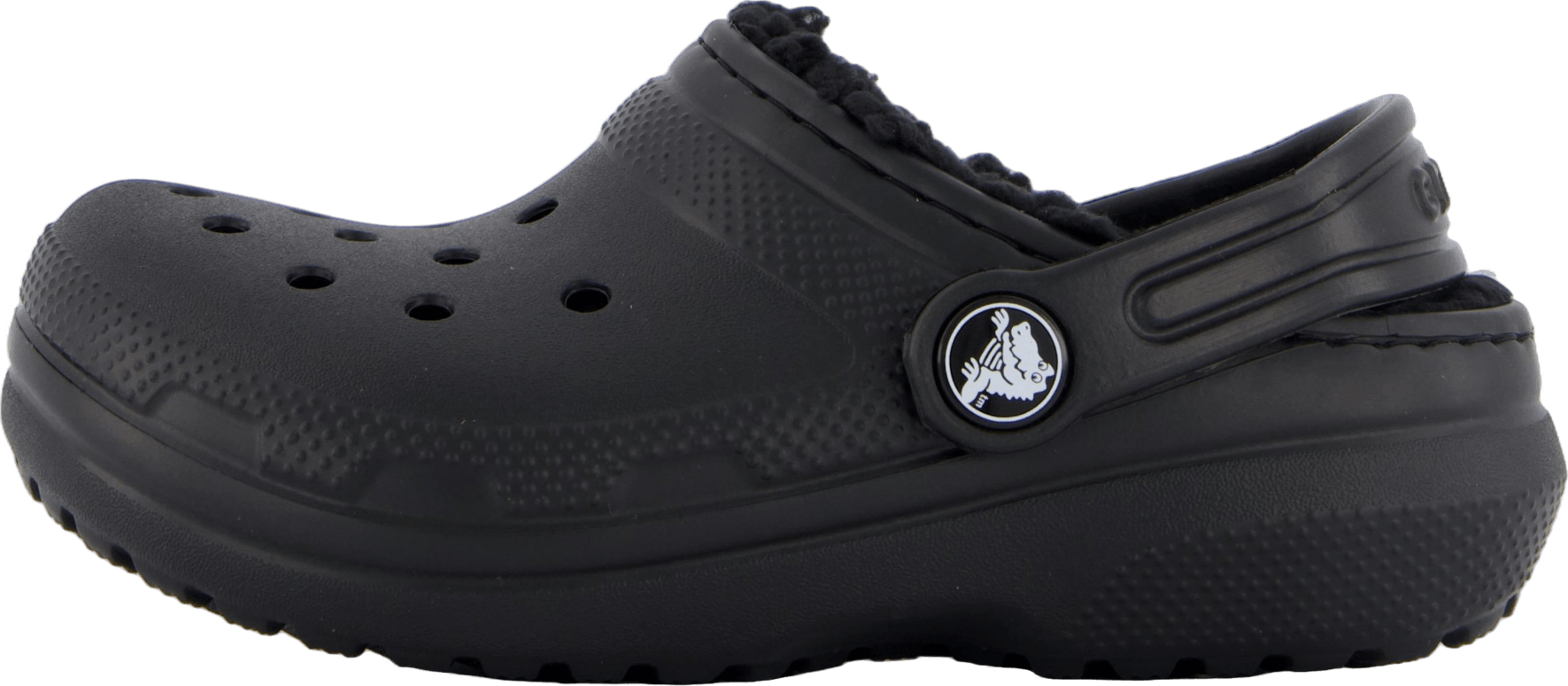 Classic Lined Clog T Black/black, Unisex, Schoenen, Sandalen en Sloffen, sandalen, Zwart, EU 25/26