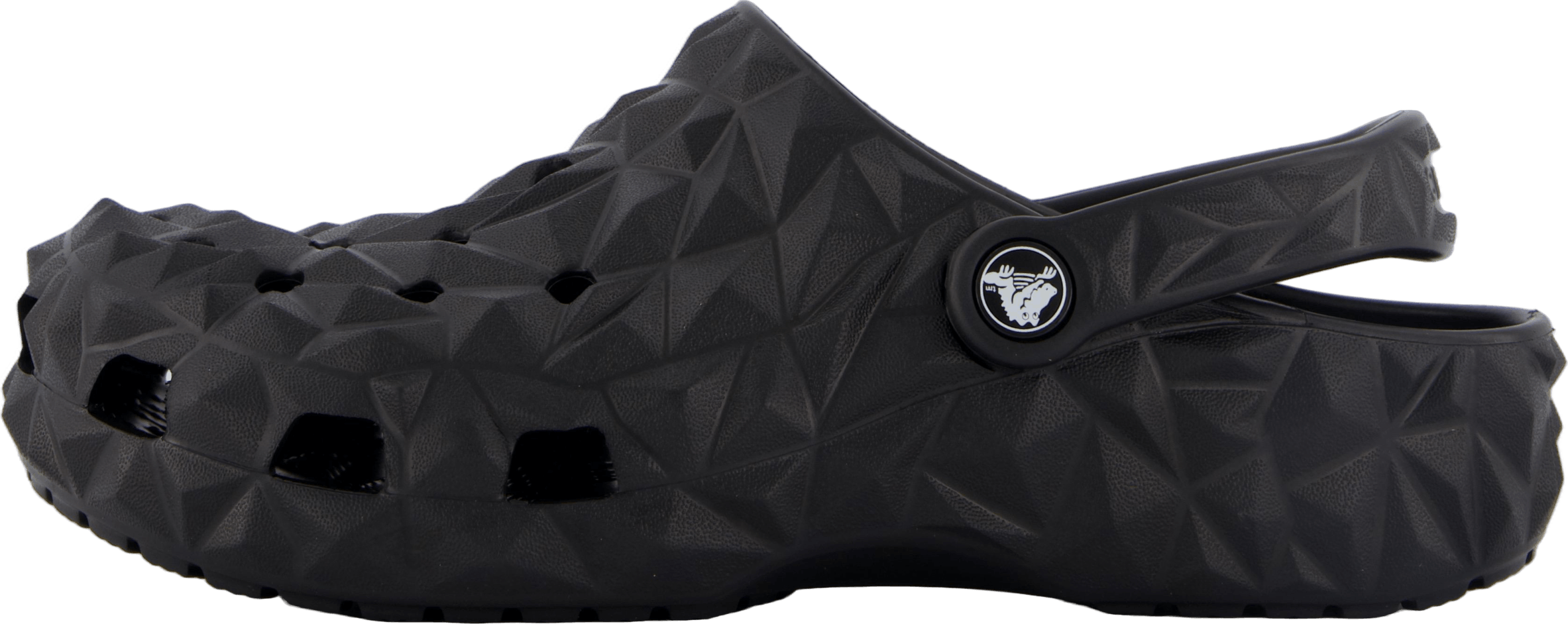 Classic Geometric Clog Black, Female, Sko, Sandaler og Tøfler, sandaler, Svart, EU 38/39