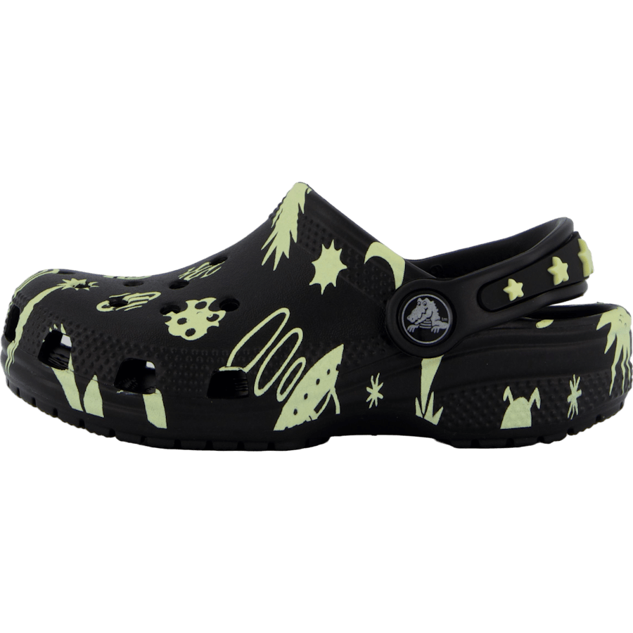 Classic Glow Space Clog T Black