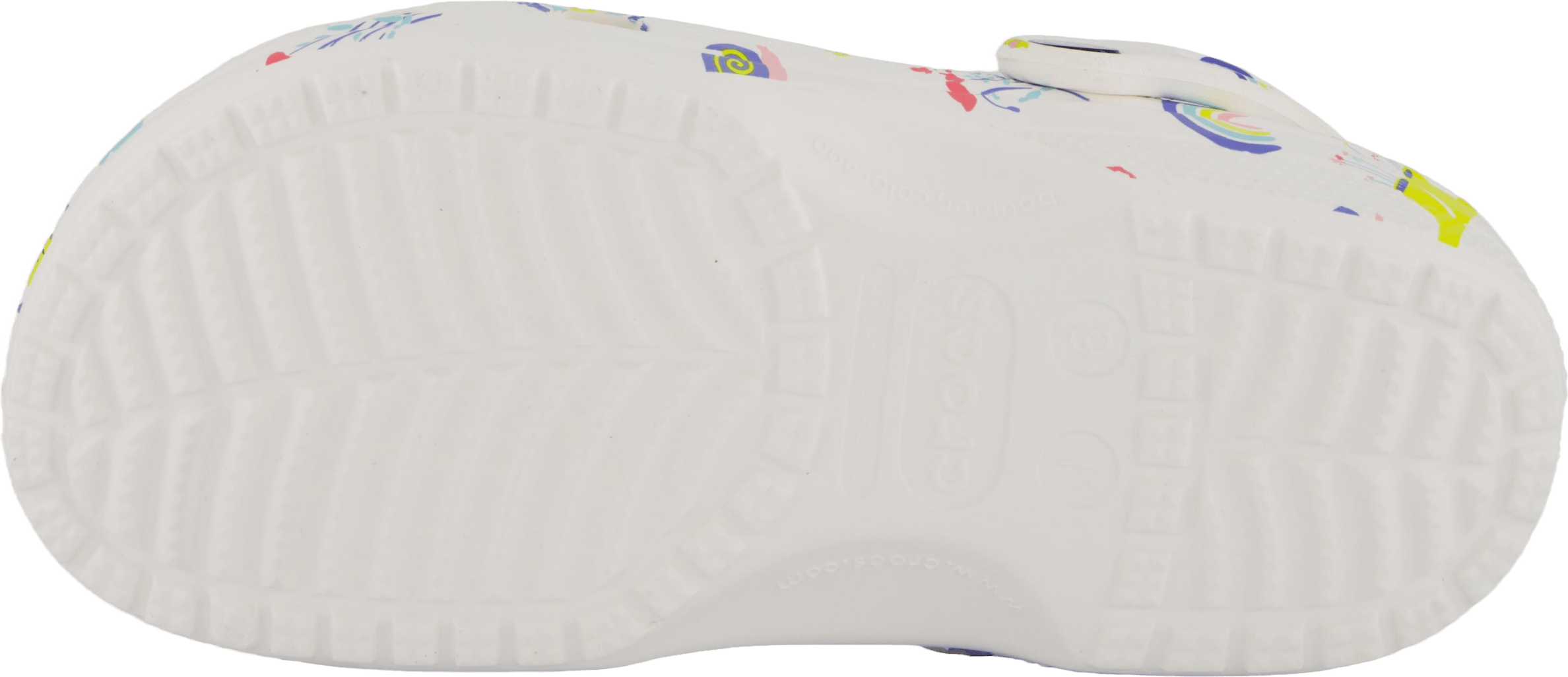 Classic Doodle Print Clog K White/multi - Bild 4