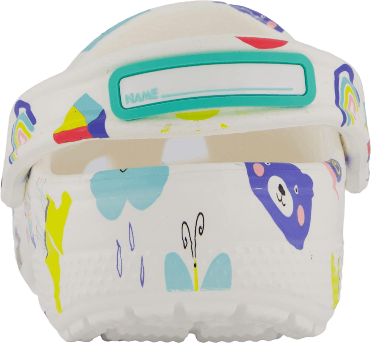 Classic Doodle Print Clog K White/multi