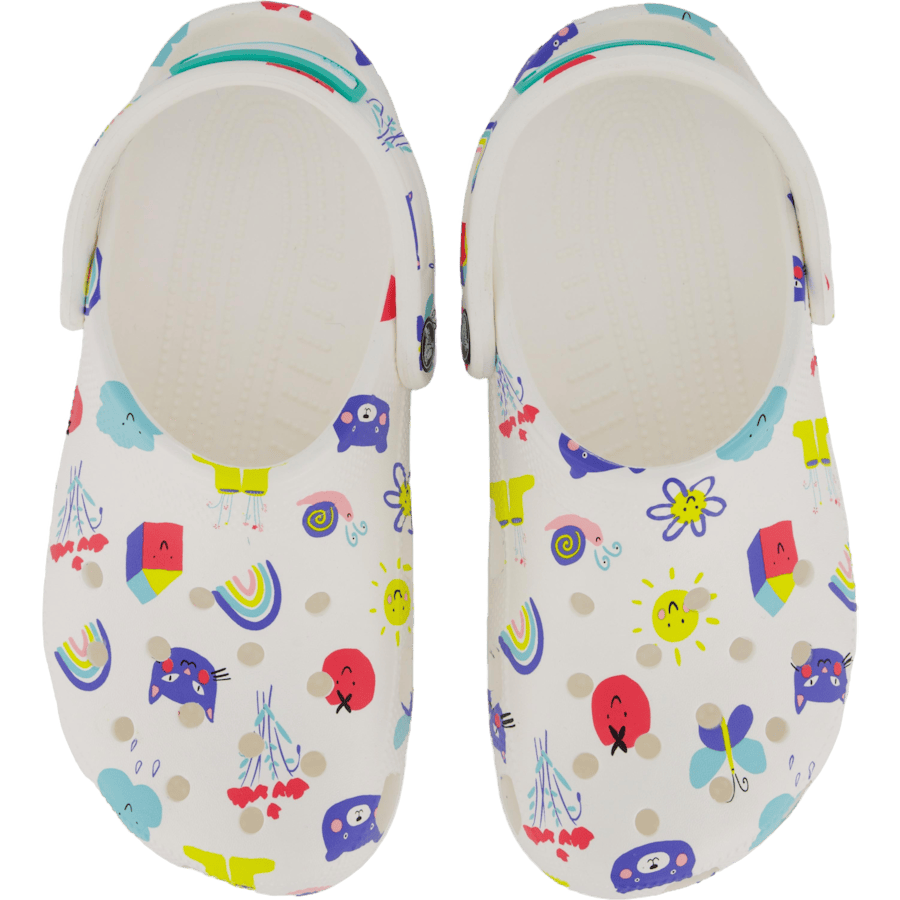 Classic Doodle Print Clog K White/multi - Bild 6